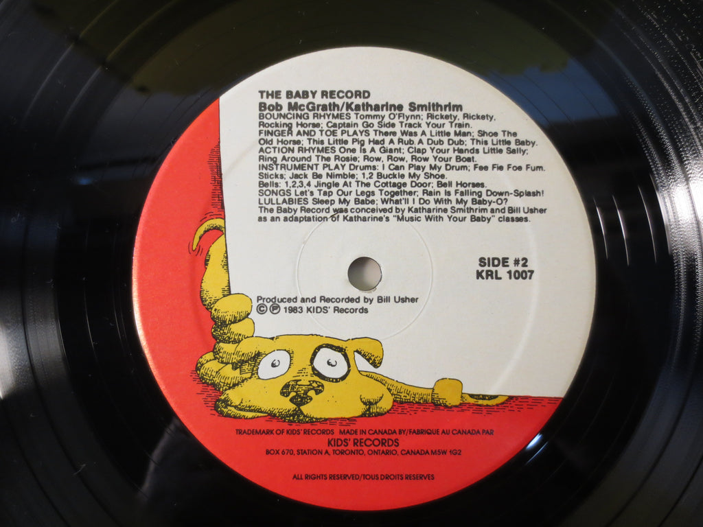 Bob McGrath & Katherine Smithrim – The Baby Record (1983) Vinyl LP