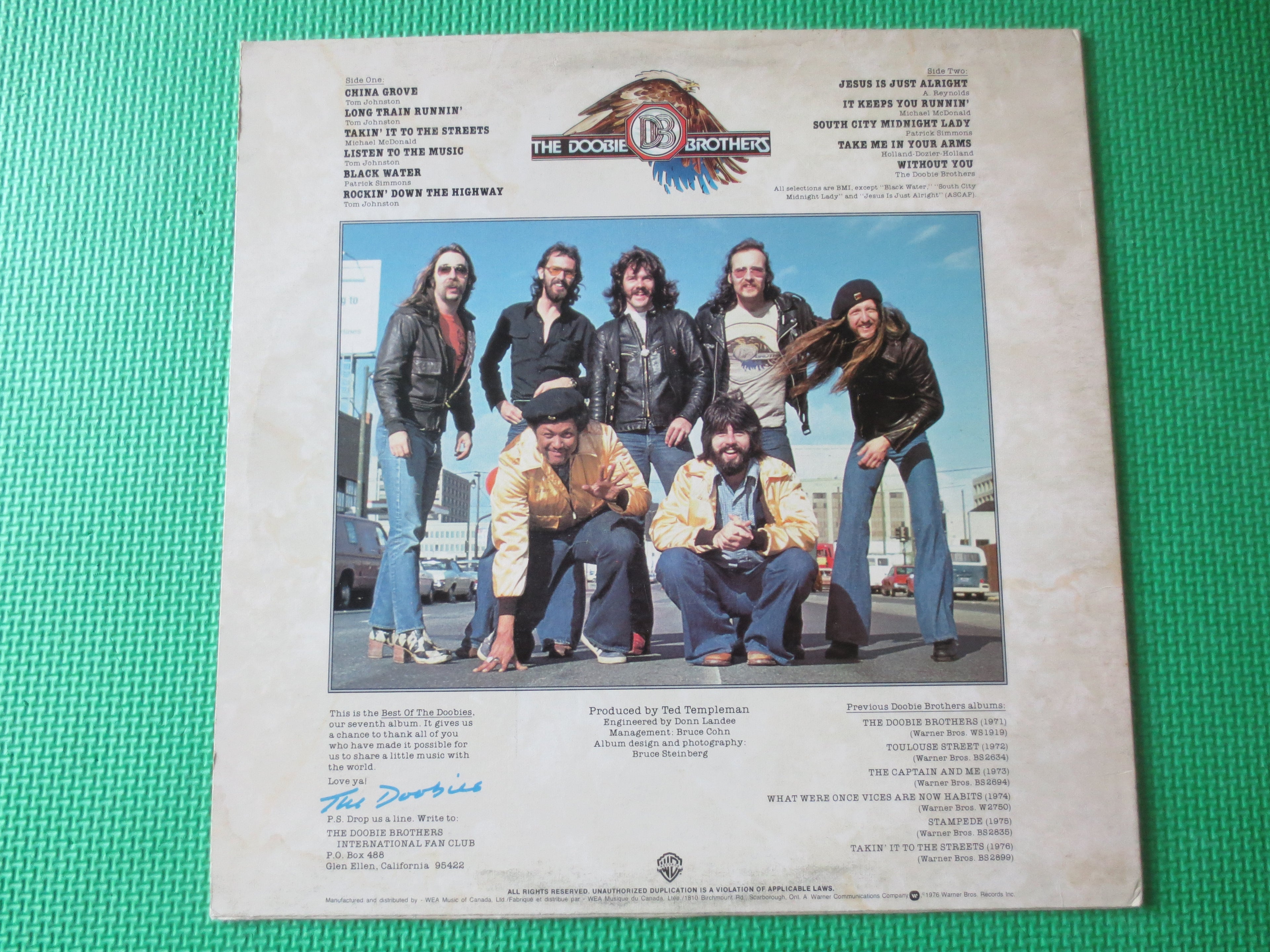 The Doobie Brothers – The Best of the Doobies (1976) Vinyl LP