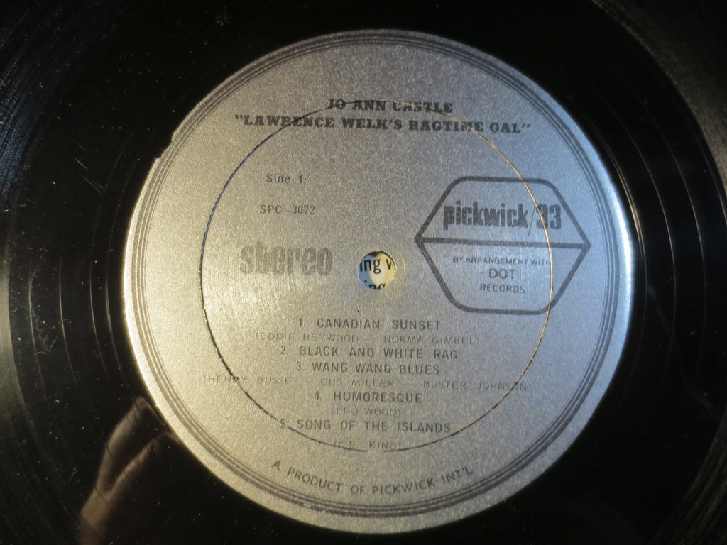 Jo Ann Castle – Lawrence Welk's Ragtime Gal (1967) Vinyl LP