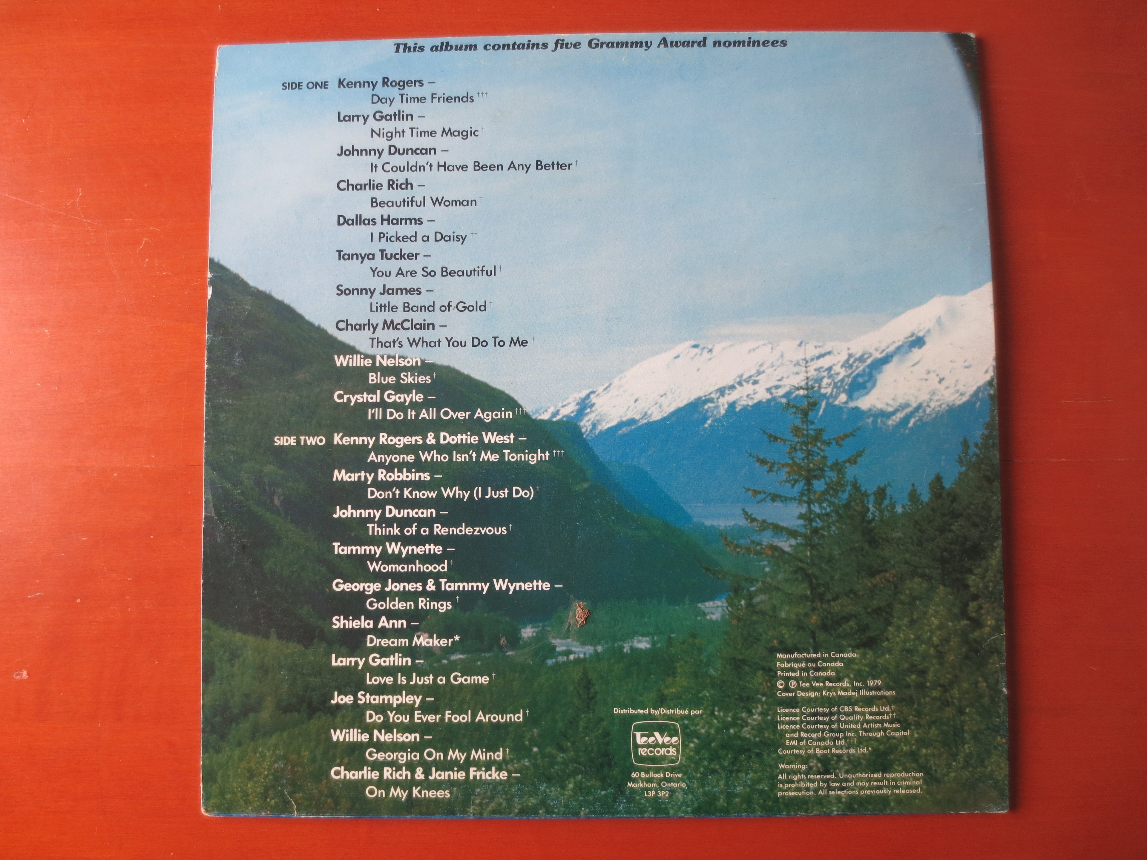 Superstar Country – Tee Vee Records (1979) Vinyl LP