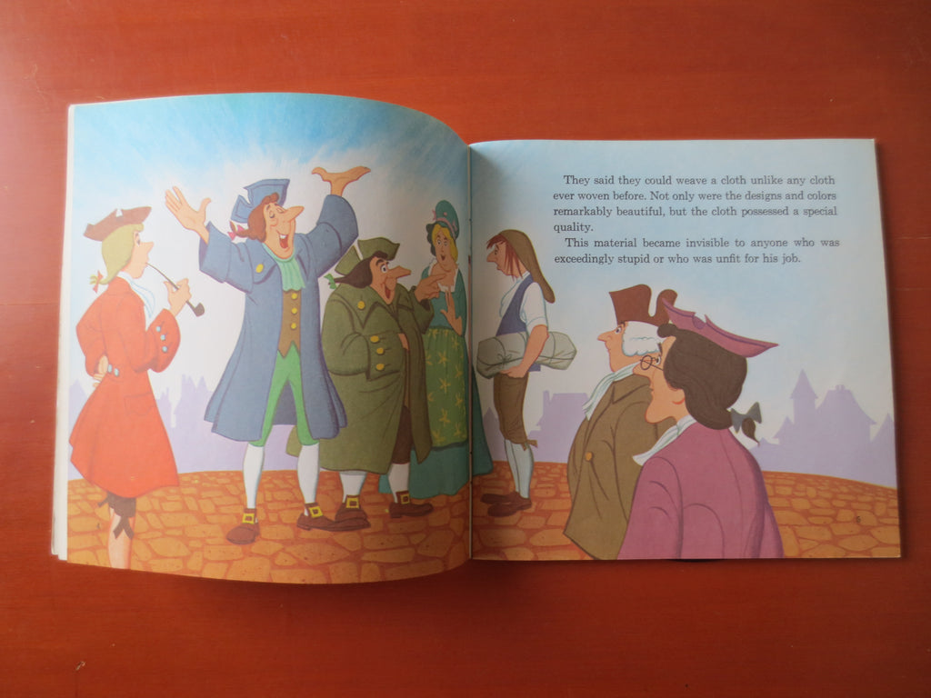 Disneyland – The Emperor's New Clothes (1970) Vinyl 7" with 24-Page Colour Book