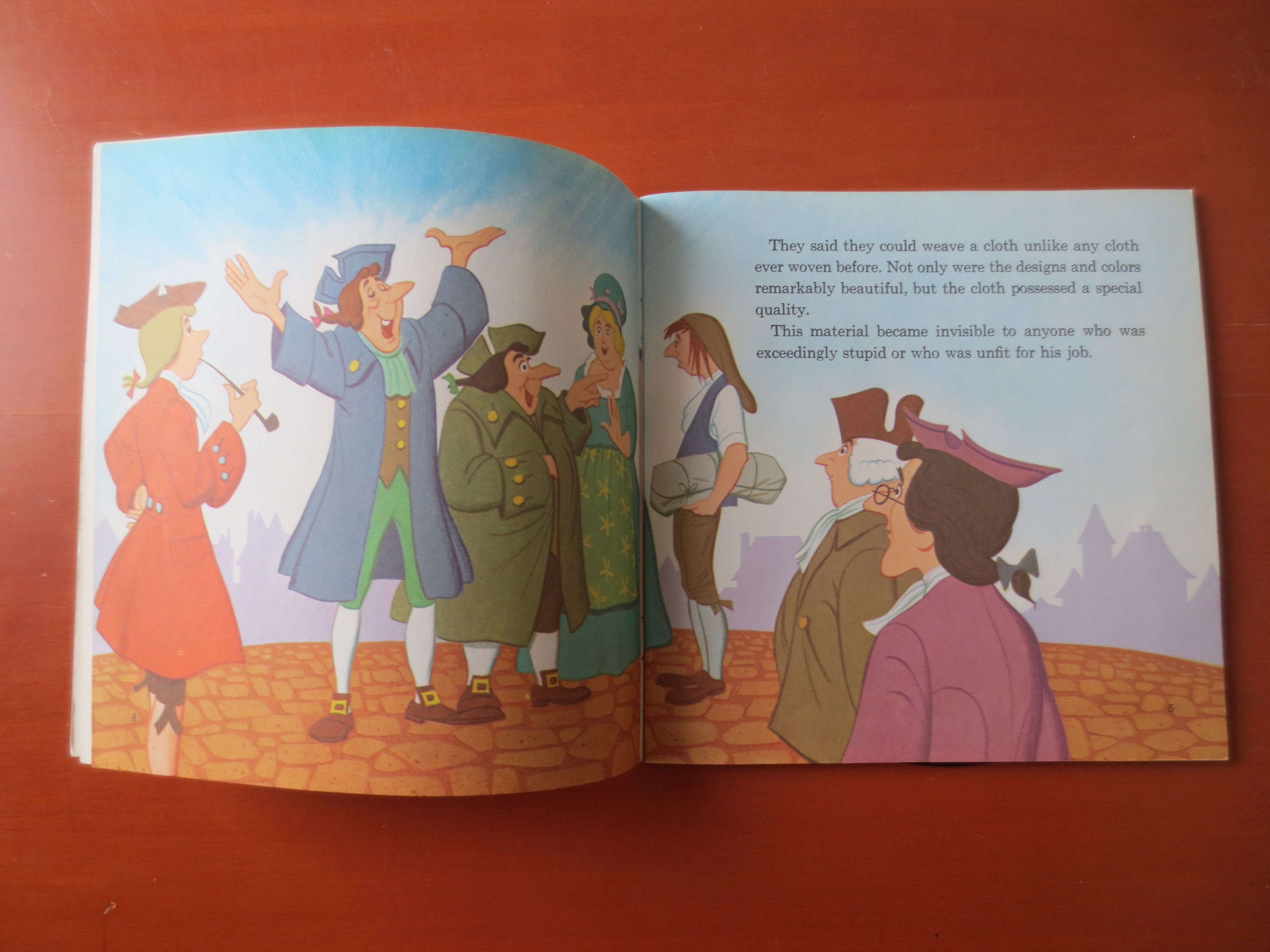 Disneyland – The Emperor's New Clothes (1970) Vinyl 7" with 24-Page Colour Book