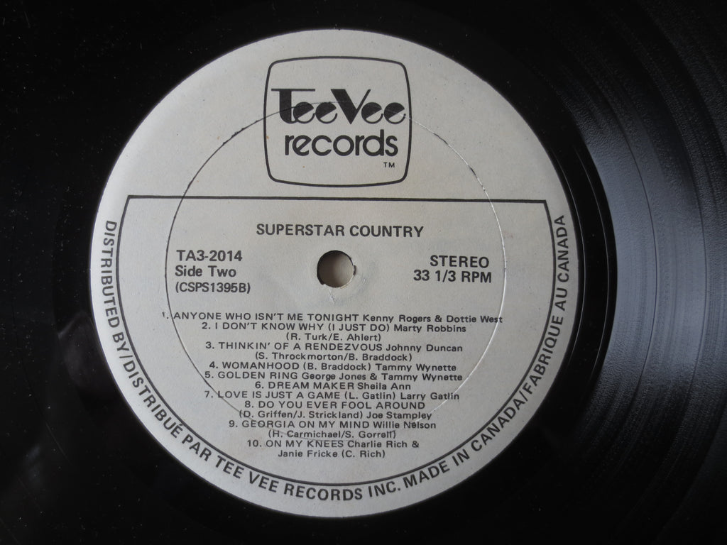Superstar Country – Tee Vee Records (1979) Vinyl LP