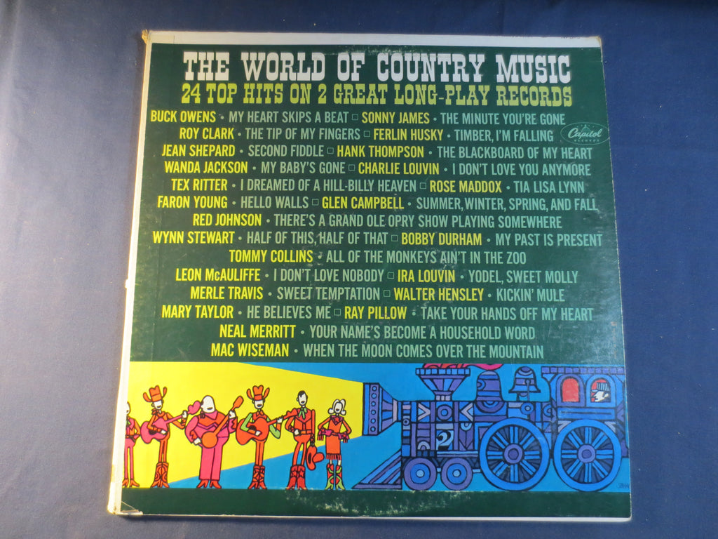 The World of Country Music (1965) Double Vinyl LP
