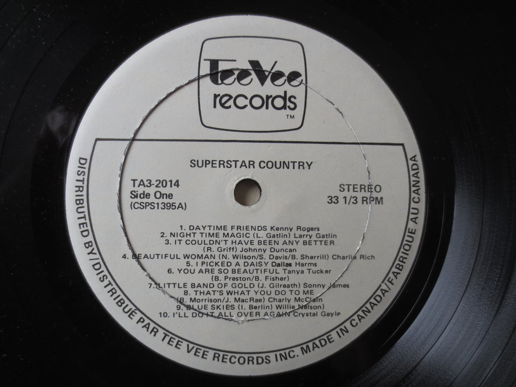 Superstar Country – Tee Vee Records (1979) Vinyl LP