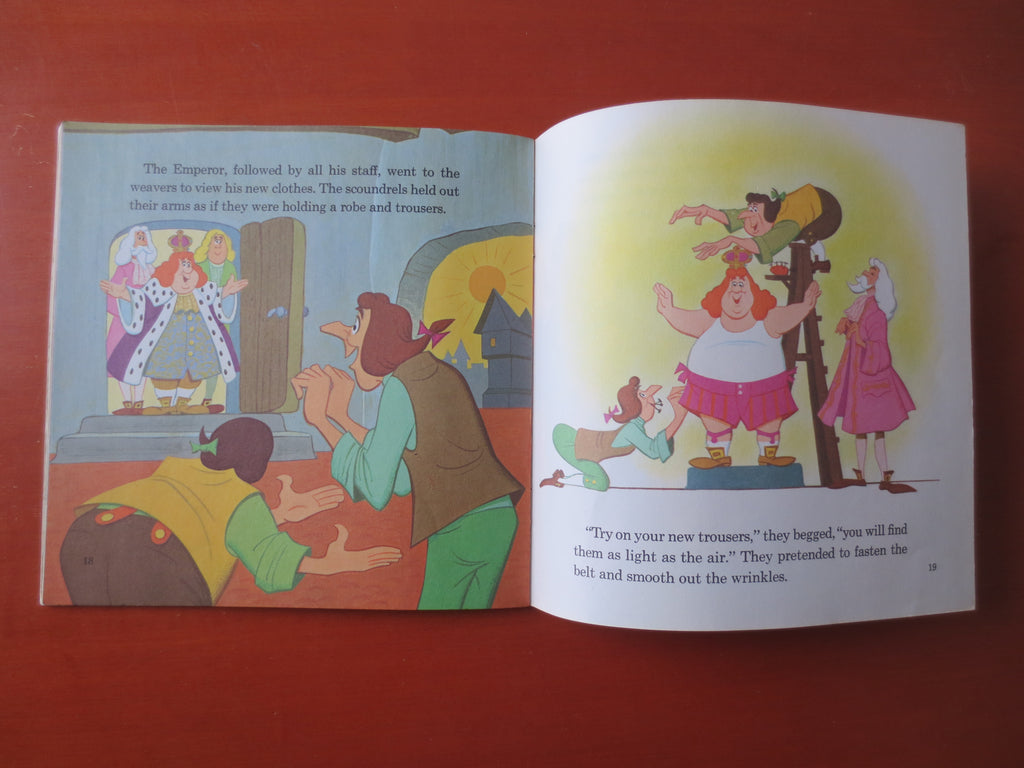 Disneyland – The Emperor's New Clothes (1970) Vinyl 7" with 24-Page Colour Book