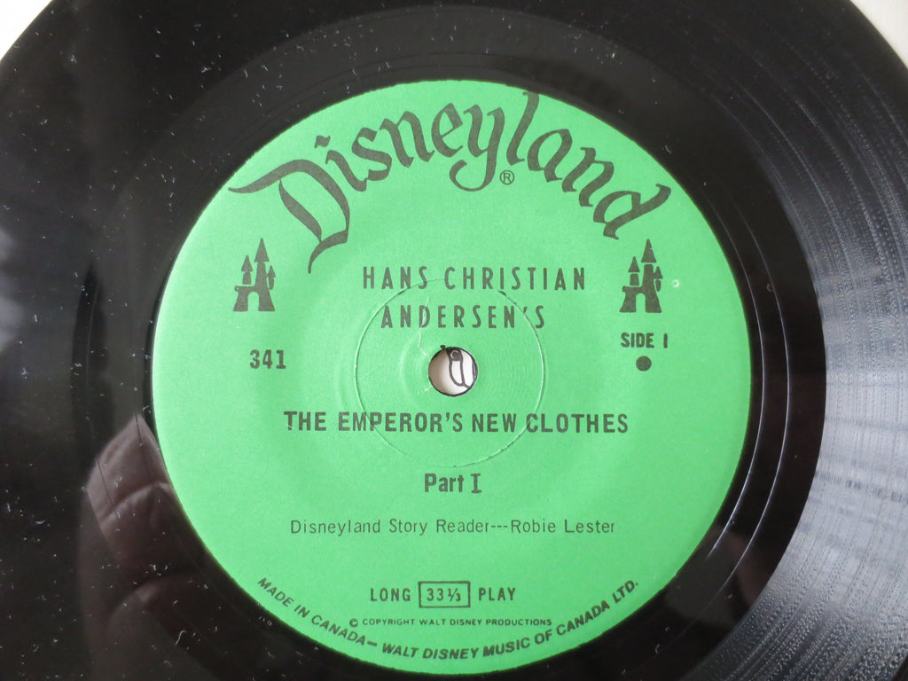 Disneyland – The Emperor's New Clothes (1970) Vinyl 7" with 24-Page Colour Book