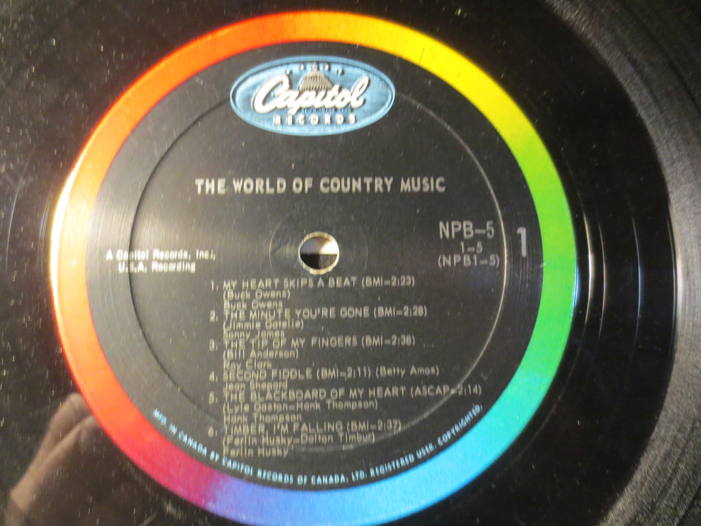 The World of Country Music (1965) Double Vinyl LP
