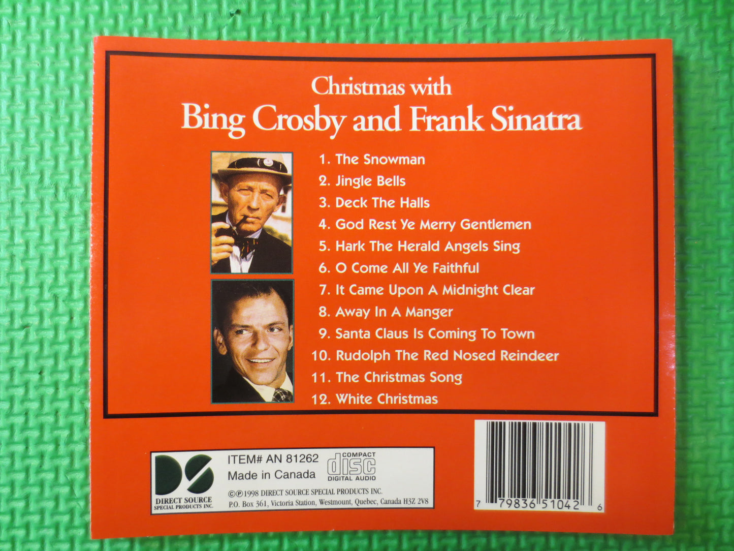 BING CROSBY Cd, CHRISTMAS Cd, Christmas Album, Christmas Music, Frank Sinatra Cd, Christmas Song, Vintage Cd, Compact Discs