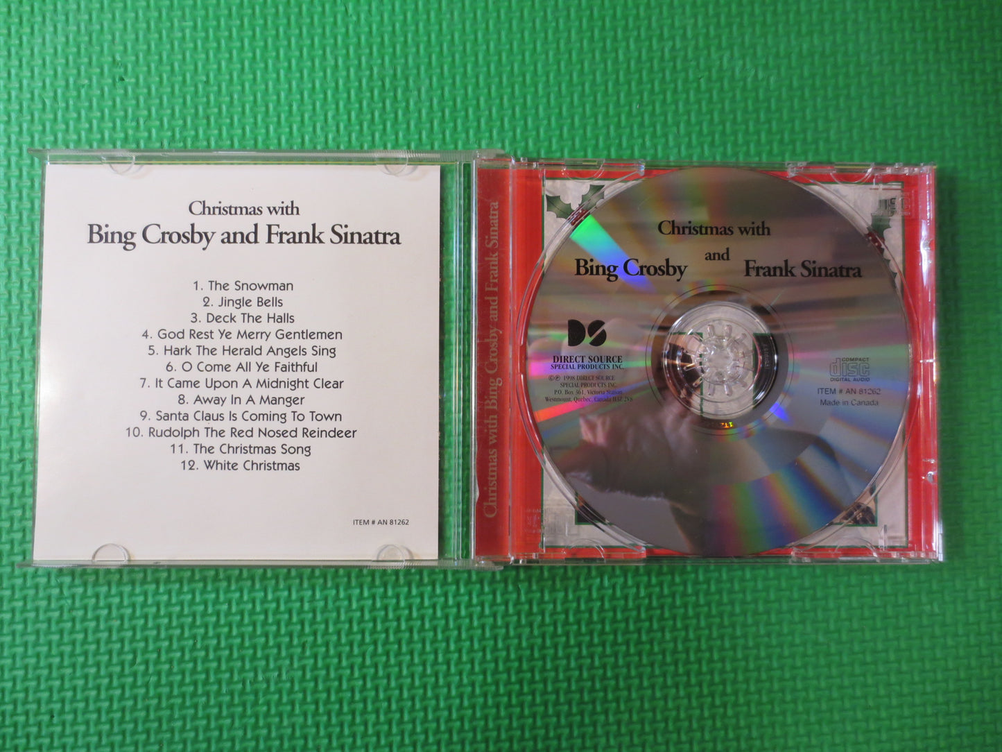 BING CROSBY Cd, CHRISTMAS Cd, Christmas Album, Christmas Music, Frank Sinatra Cd, Christmas Song, Vintage Cd, Compact Discs