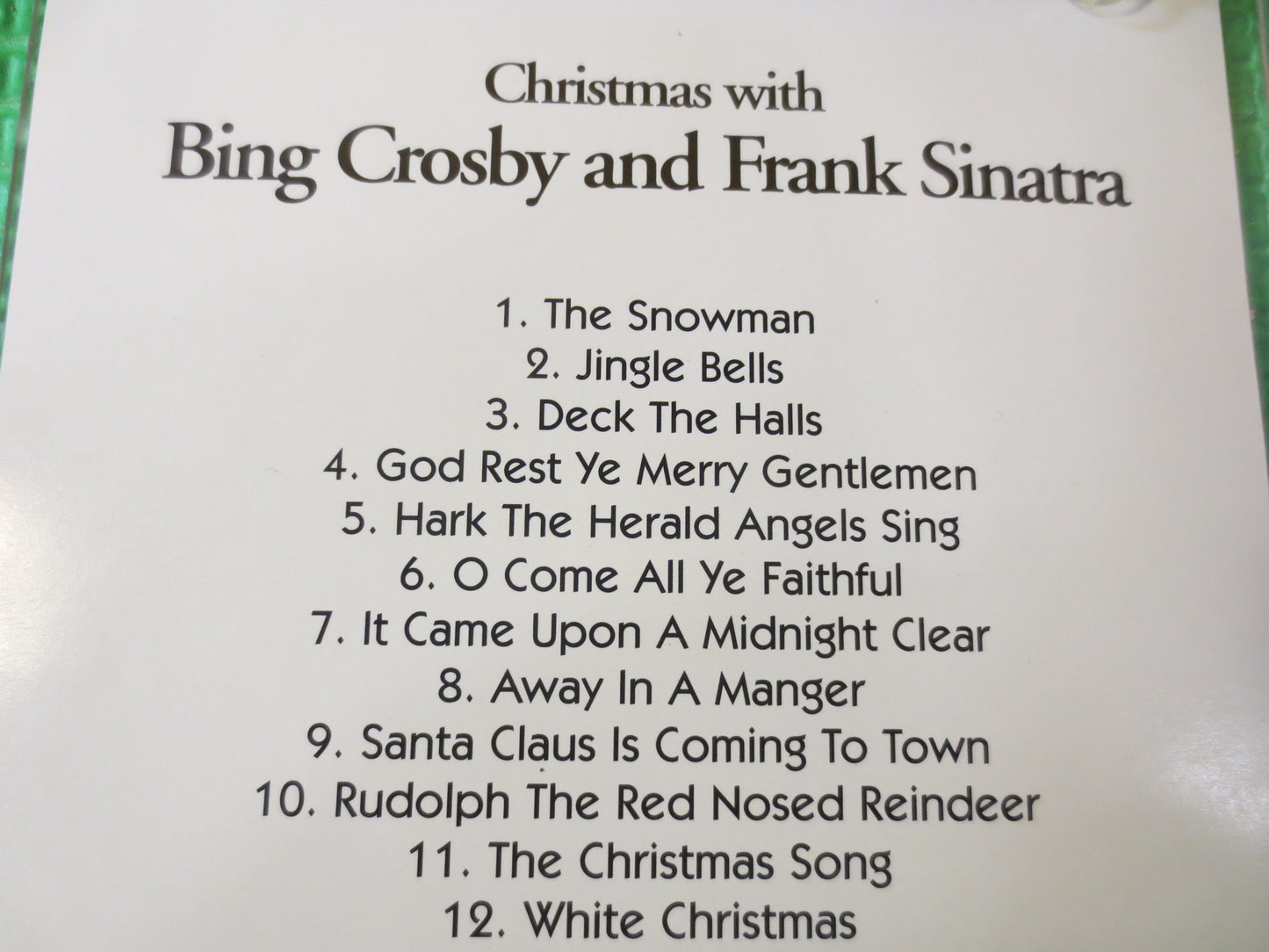 BING CROSBY Cd, CHRISTMAS Cd, Christmas Album, Christmas Music, Frank Sinatra Cd, Christmas Song, Vintage Cd, Compact Discs
