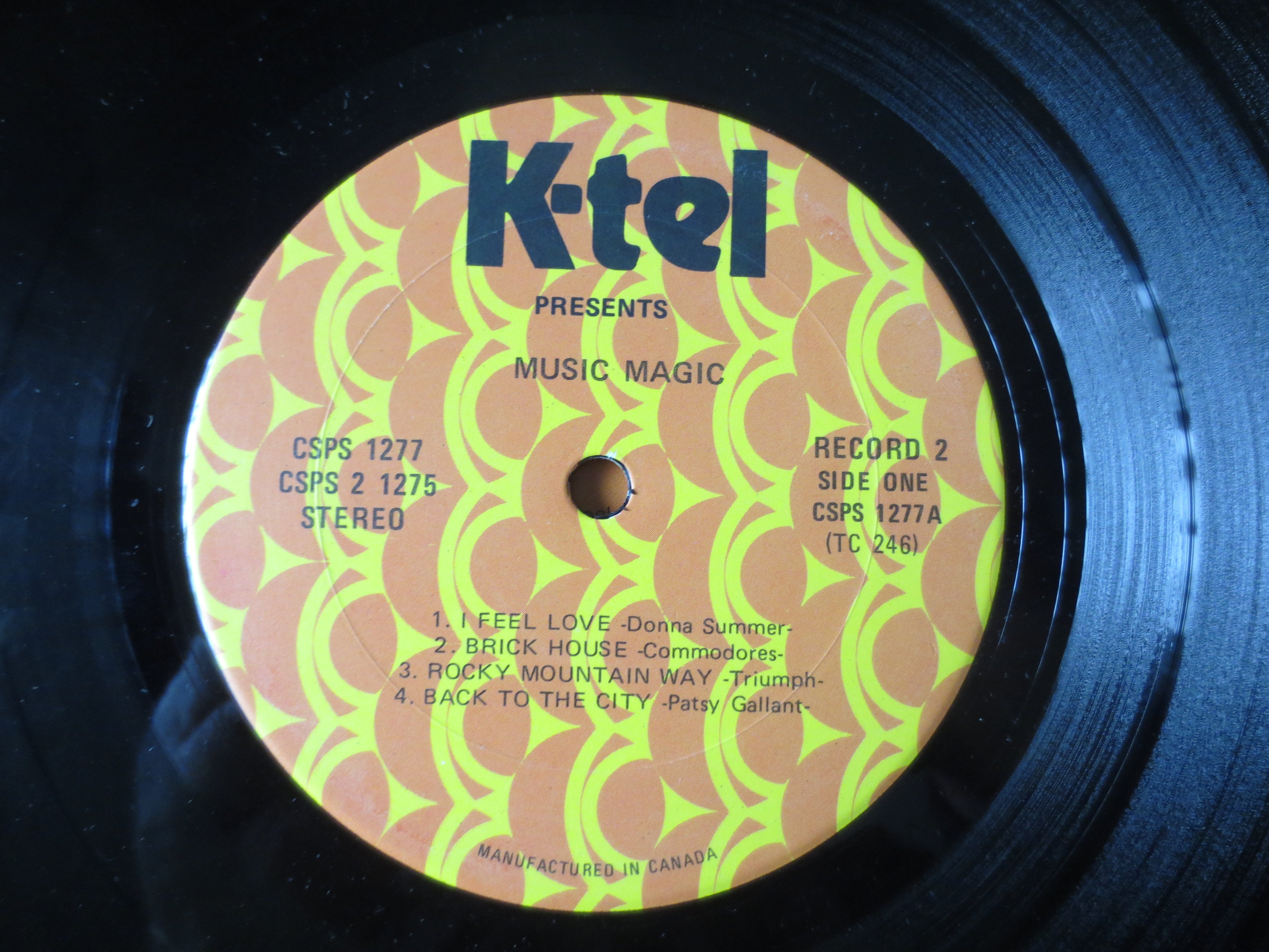 K-Tel – Music Magic (1977) Vinyl 2xLP