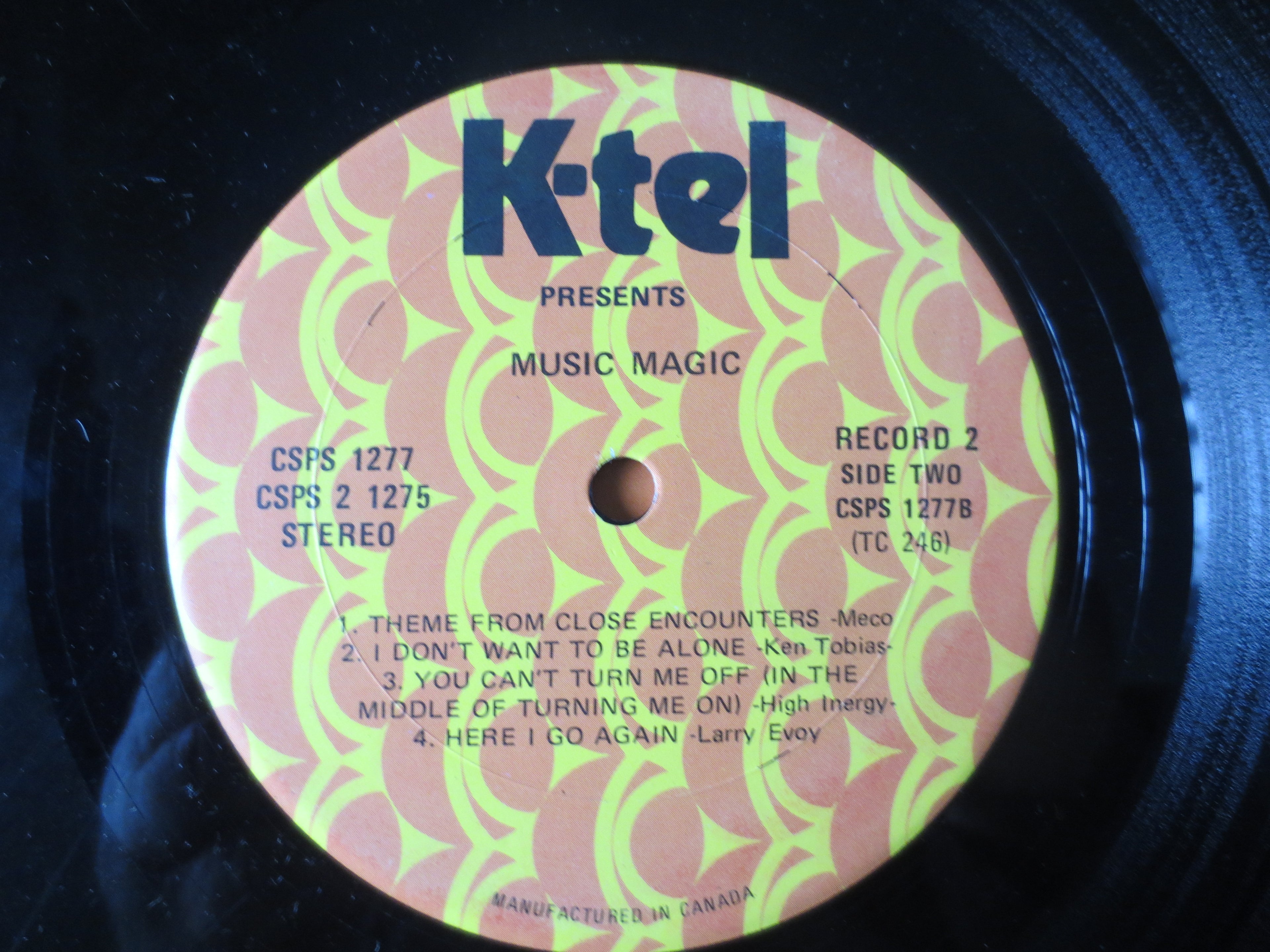 K-Tel – Music Magic (1977) Vinyl 2xLP
