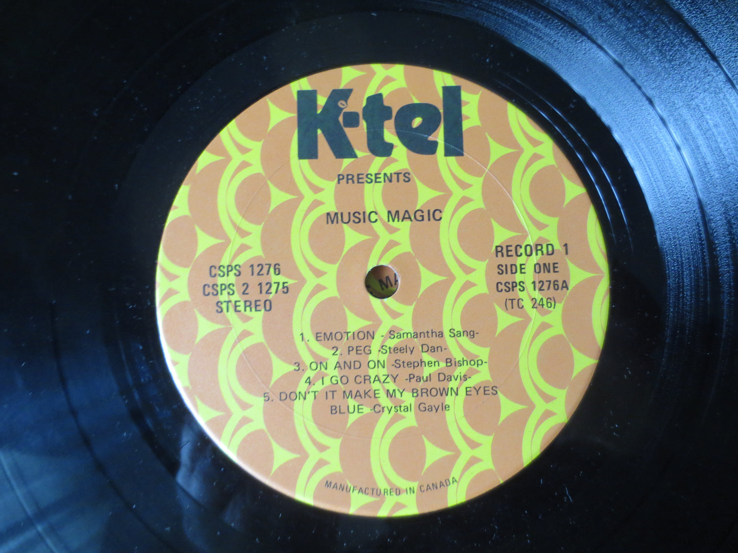 K-Tel RECORDS, MUSIC MAGIC Record, K-Tel Album, K-Tel Vinyl, K-Tel Lp, Pop Record, Pop Vinyl, Vintage Vinyl, 1977 Records