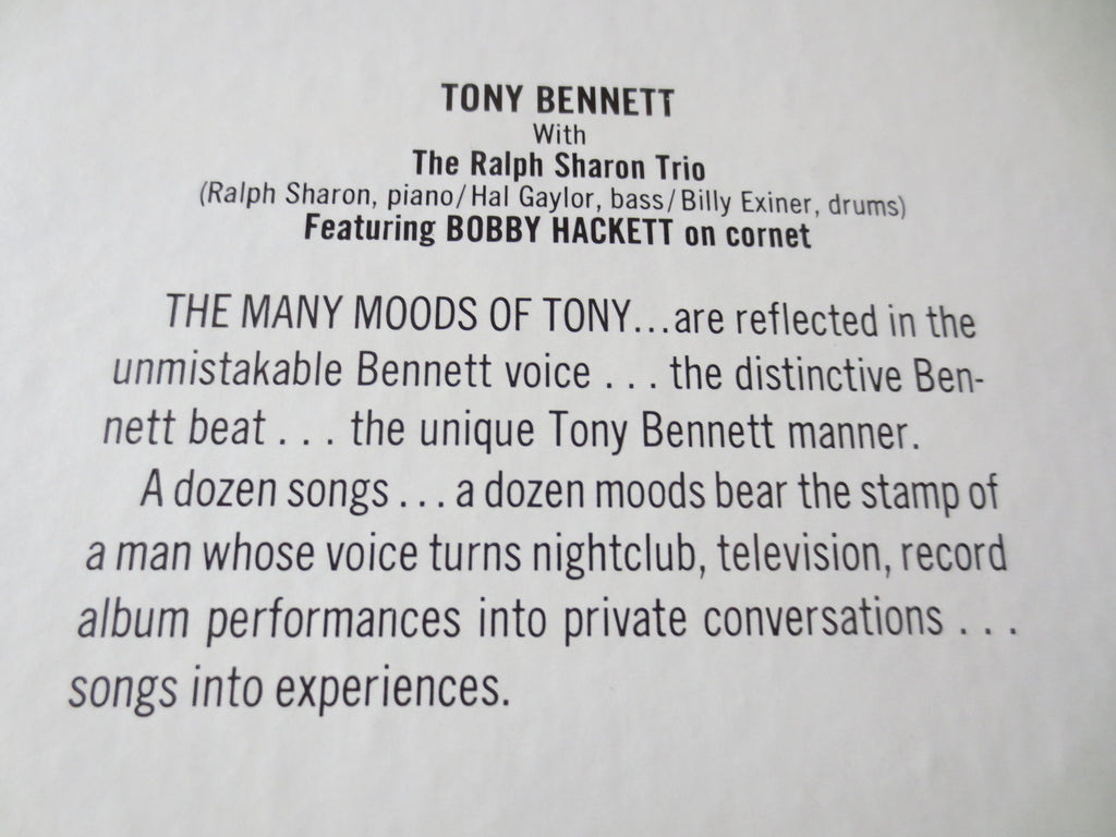 Tony Bennett – The Many Moods of Tony (1977) Vinyl LP