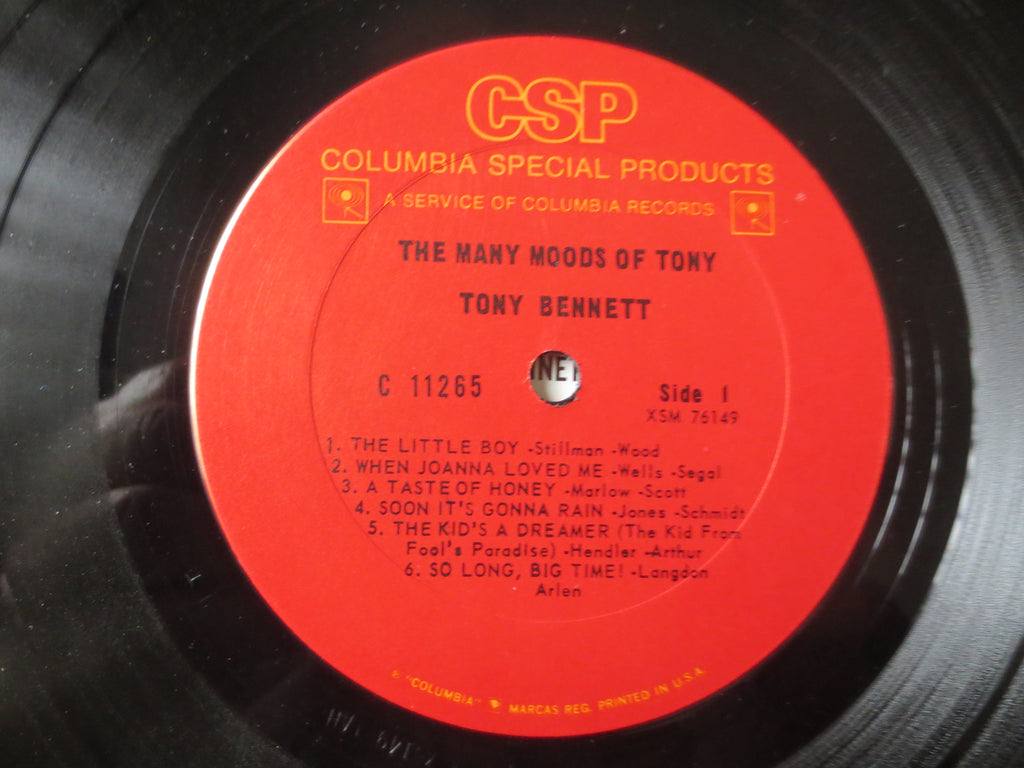 Tony Bennett – The Many Moods of Tony (1977) Vinyl LP