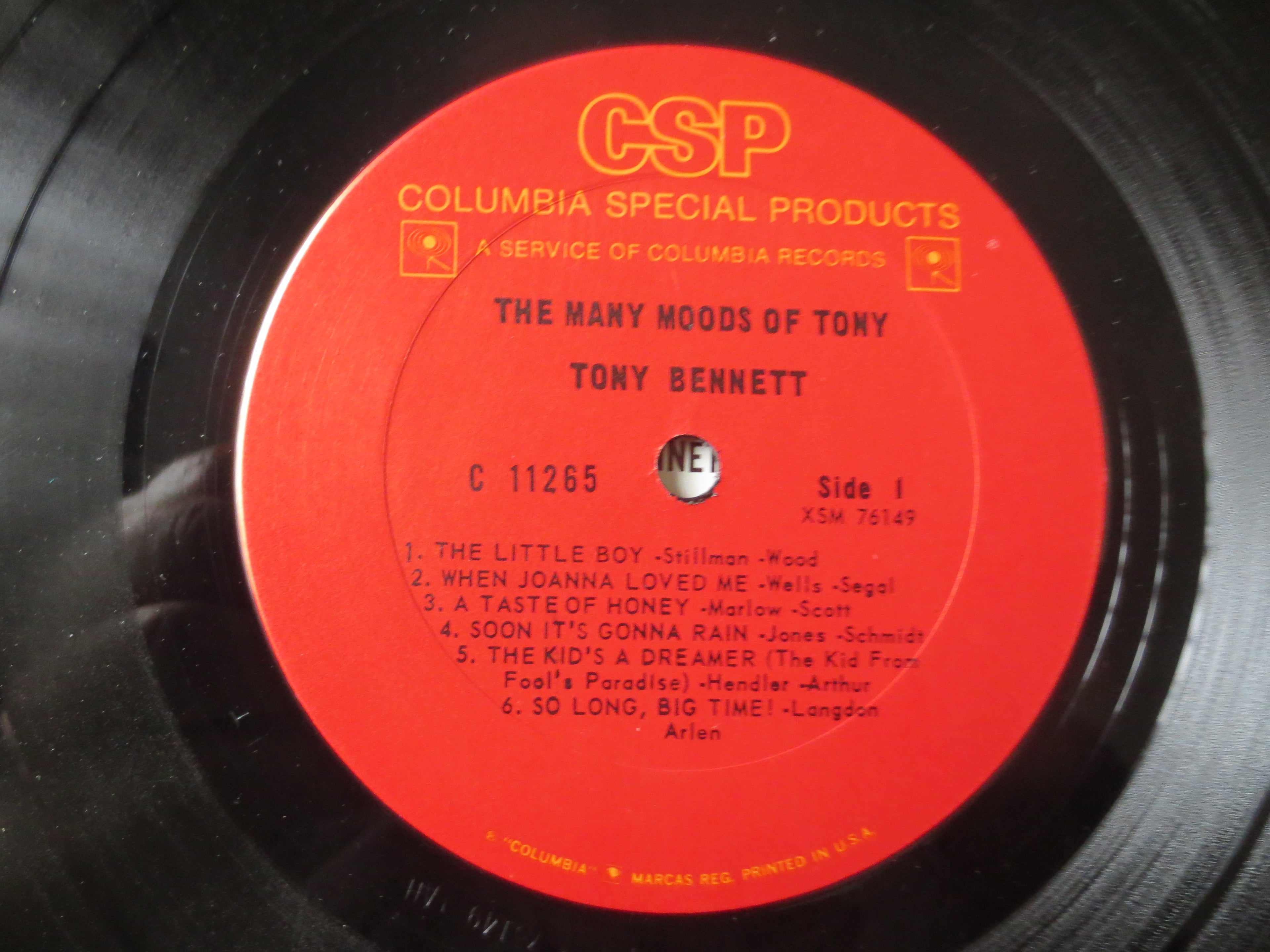 Tony Bennett – The Many Moods of Tony (1977) Vinyl LP