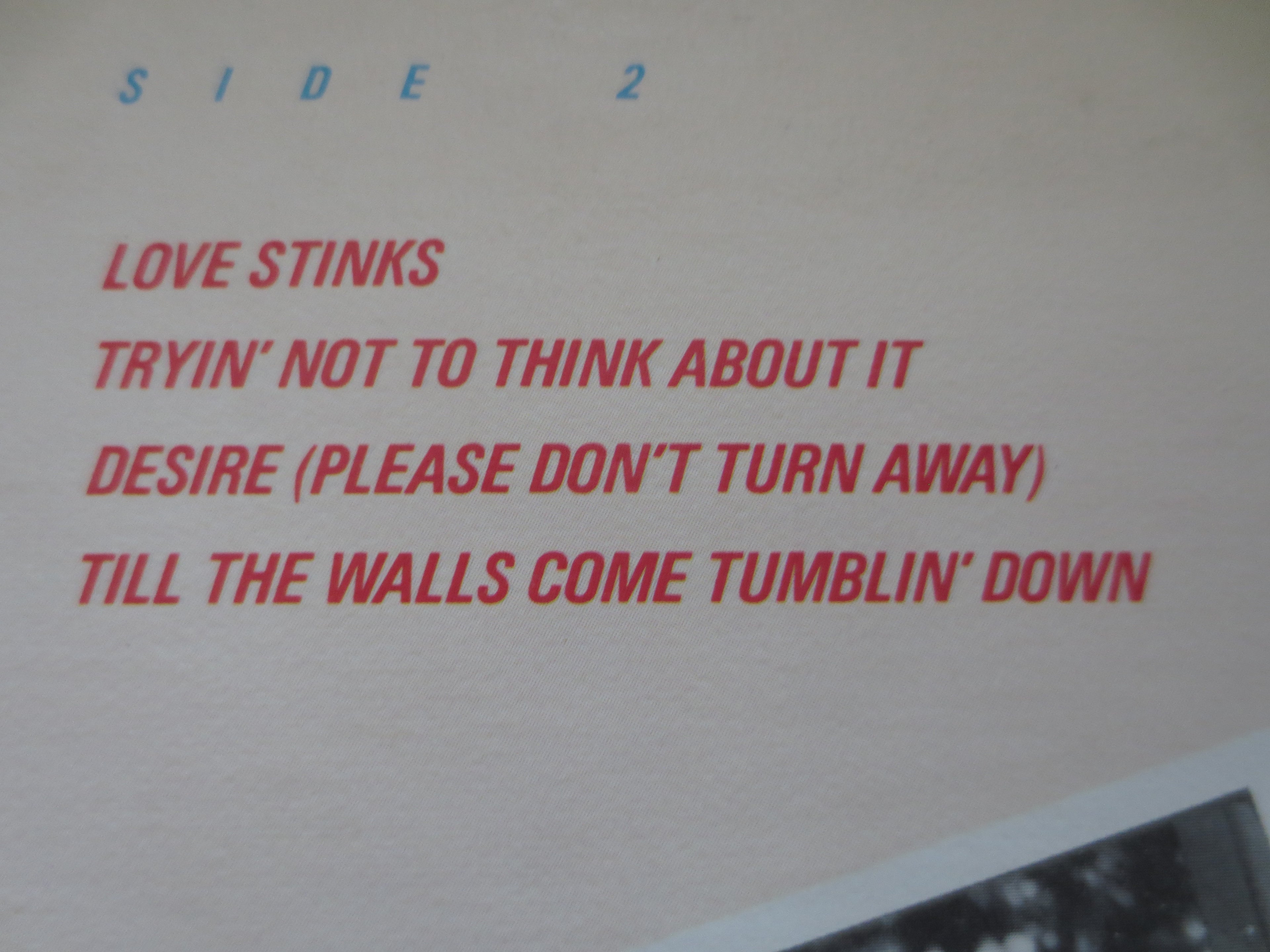 The J. GEILS BAND, Love Stinks, Vintage Album, 1980 Record, Vinyl Lp