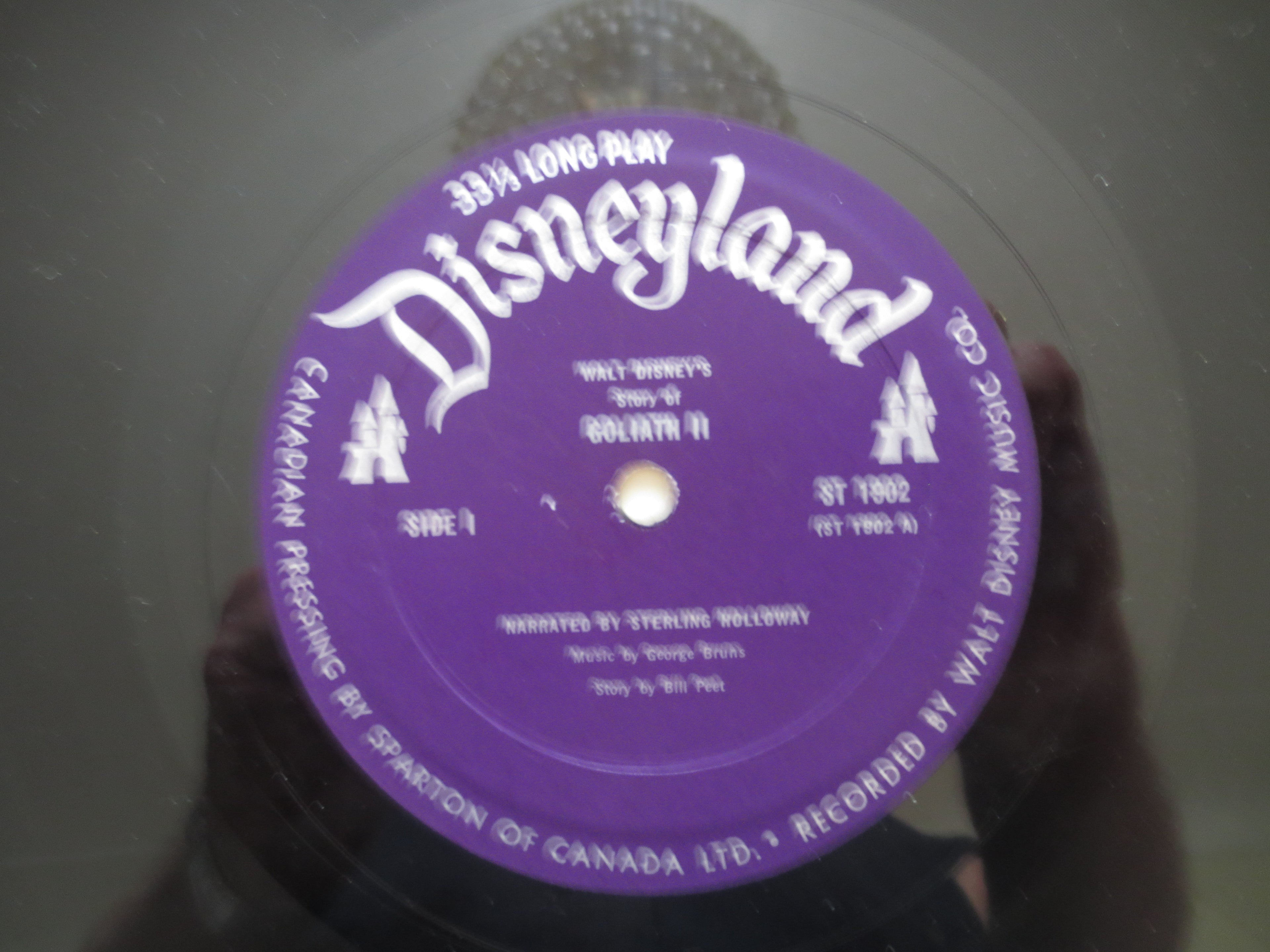 Disneyland – Goliath II (1965) Vinyl LP