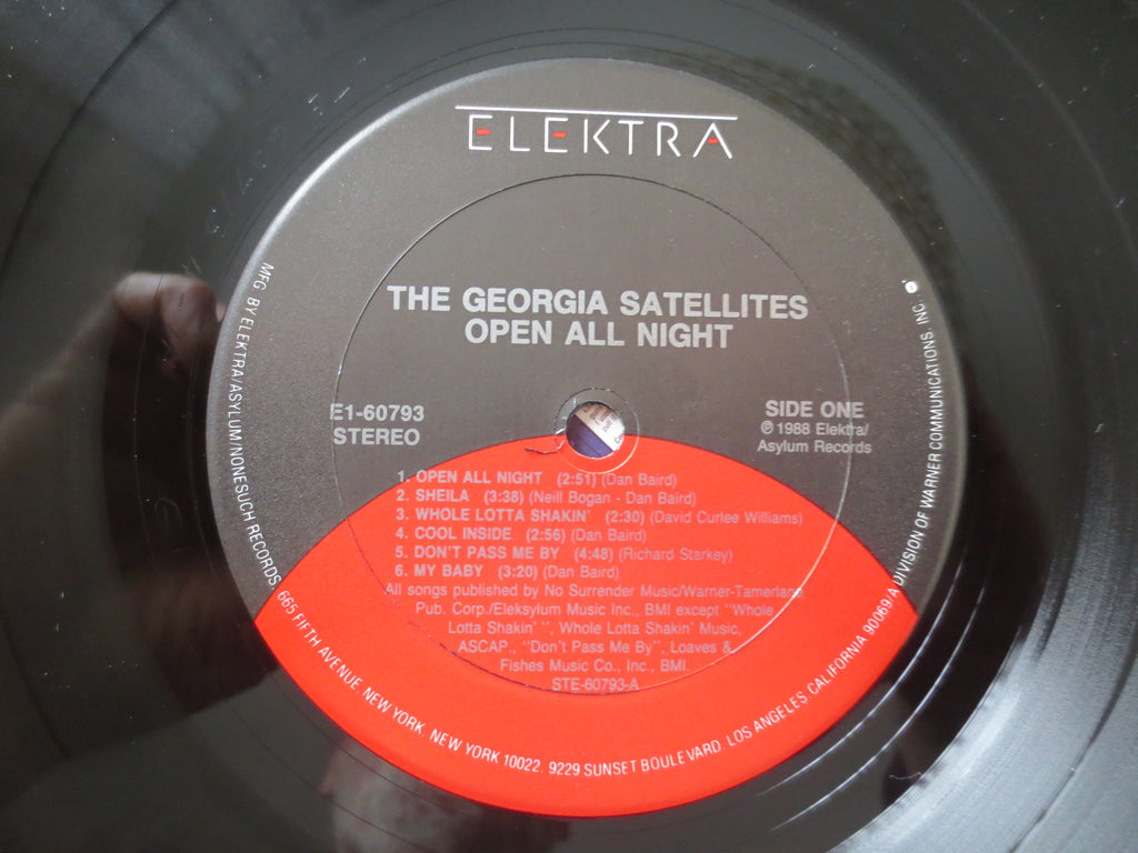 Georgia Satellites – Open All Night (1988) Vinyl LP