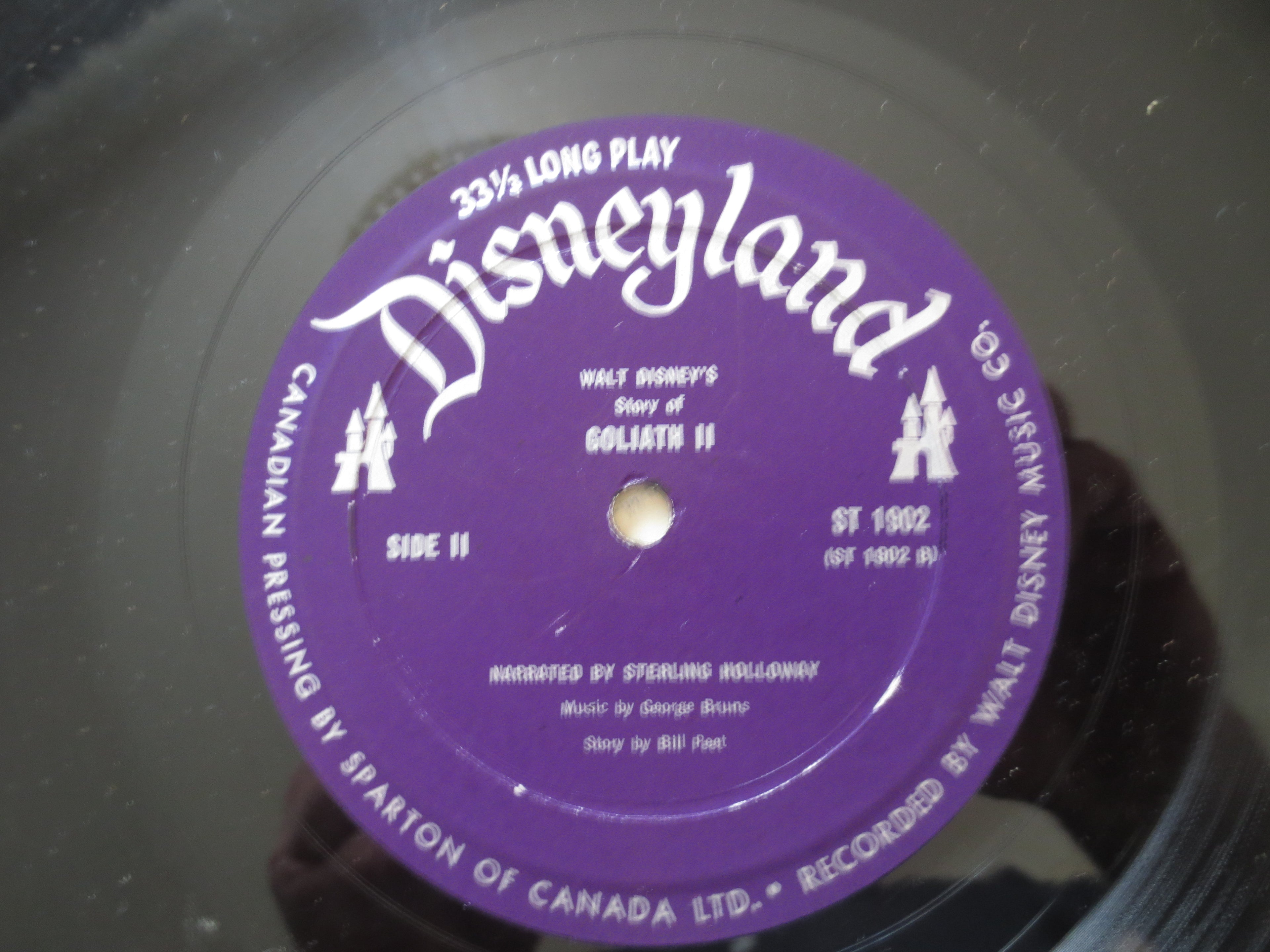 Disneyland – Goliath II (1965) Vinyl LP