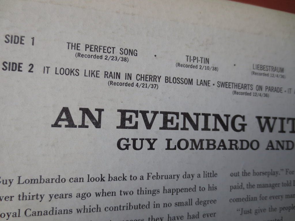 Guy Lombardo – An Evening with Guy Lombardo (1958) Vinyl LP