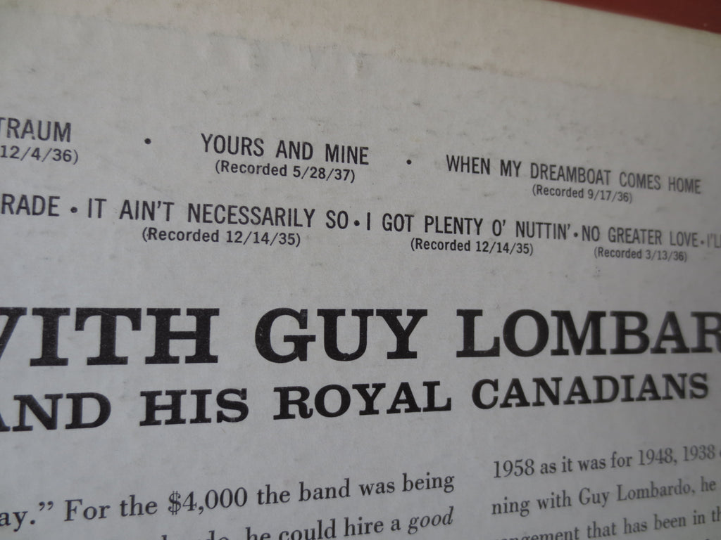 Guy Lombardo – An Evening with Guy Lombardo (1958) Vinyl LP