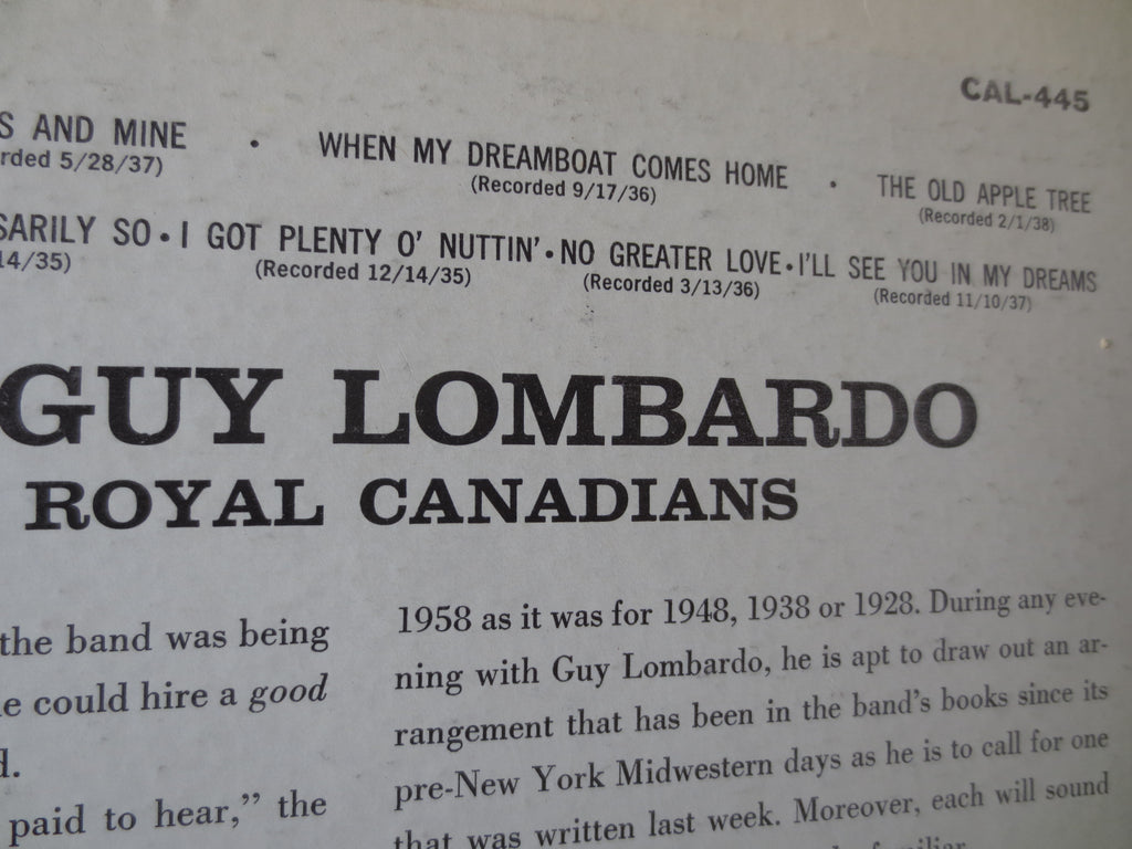 Guy Lombardo – An Evening with Guy Lombardo (1958) Vinyl LP