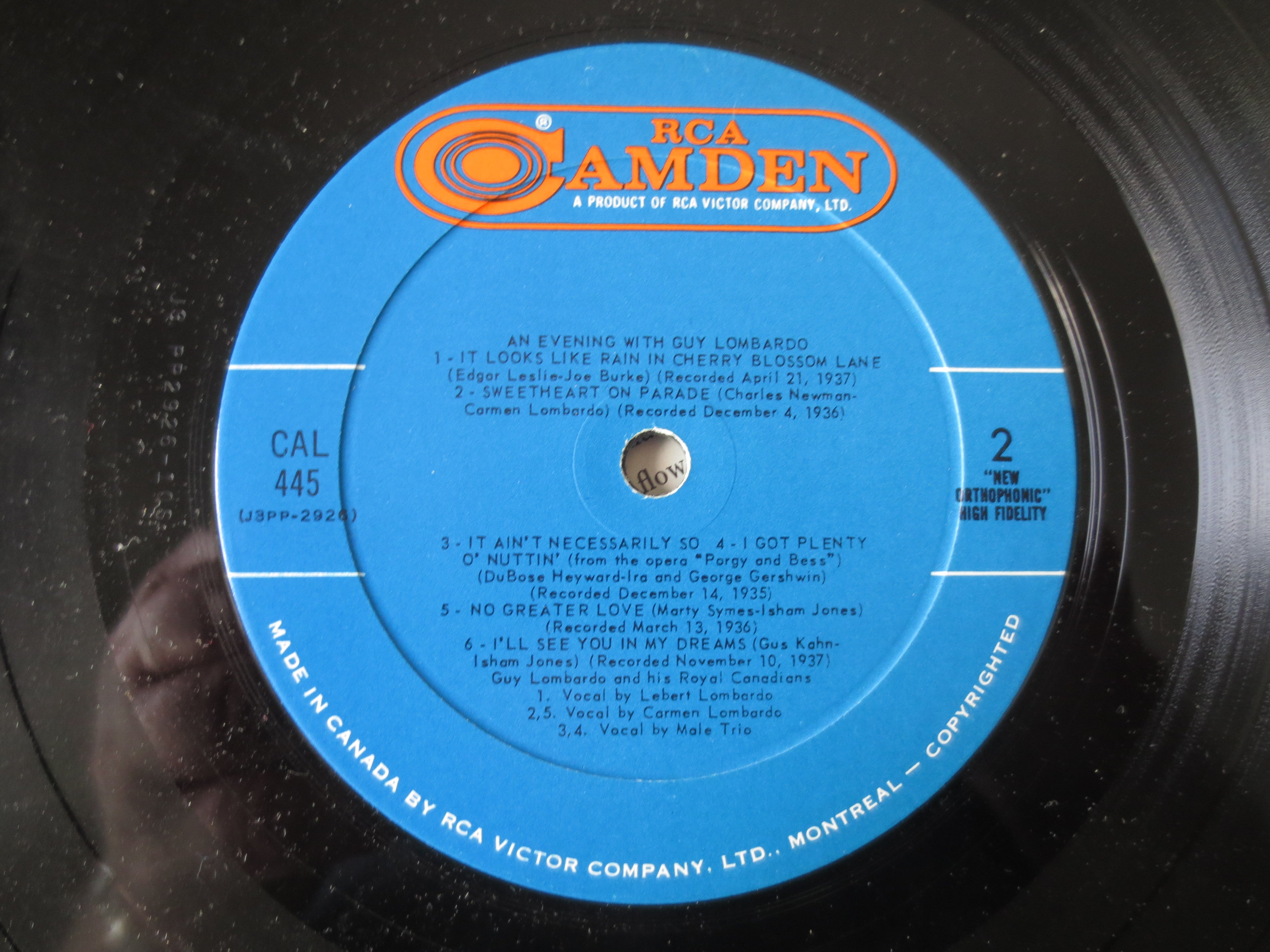 Guy Lombardo – An Evening with Guy Lombardo (1958) Vinyl LP