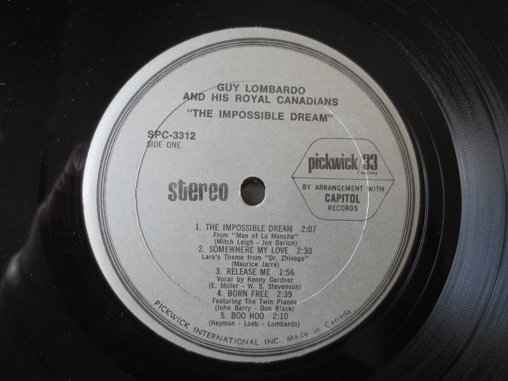Guy Lombardo – The Impossible Dream (1971) Vinyl LP