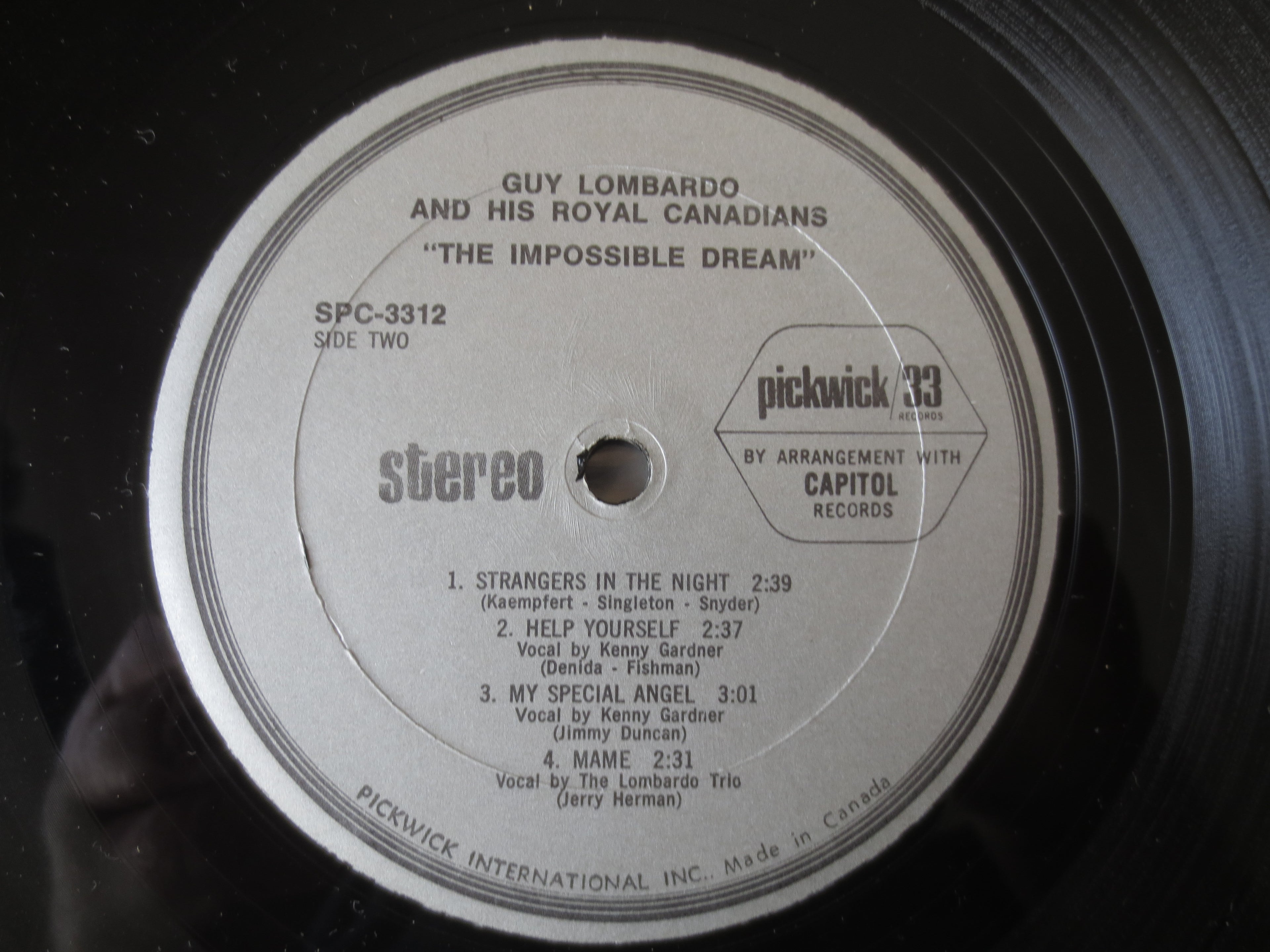 Guy Lombardo – The Impossible Dream (1971) Vinyl LP