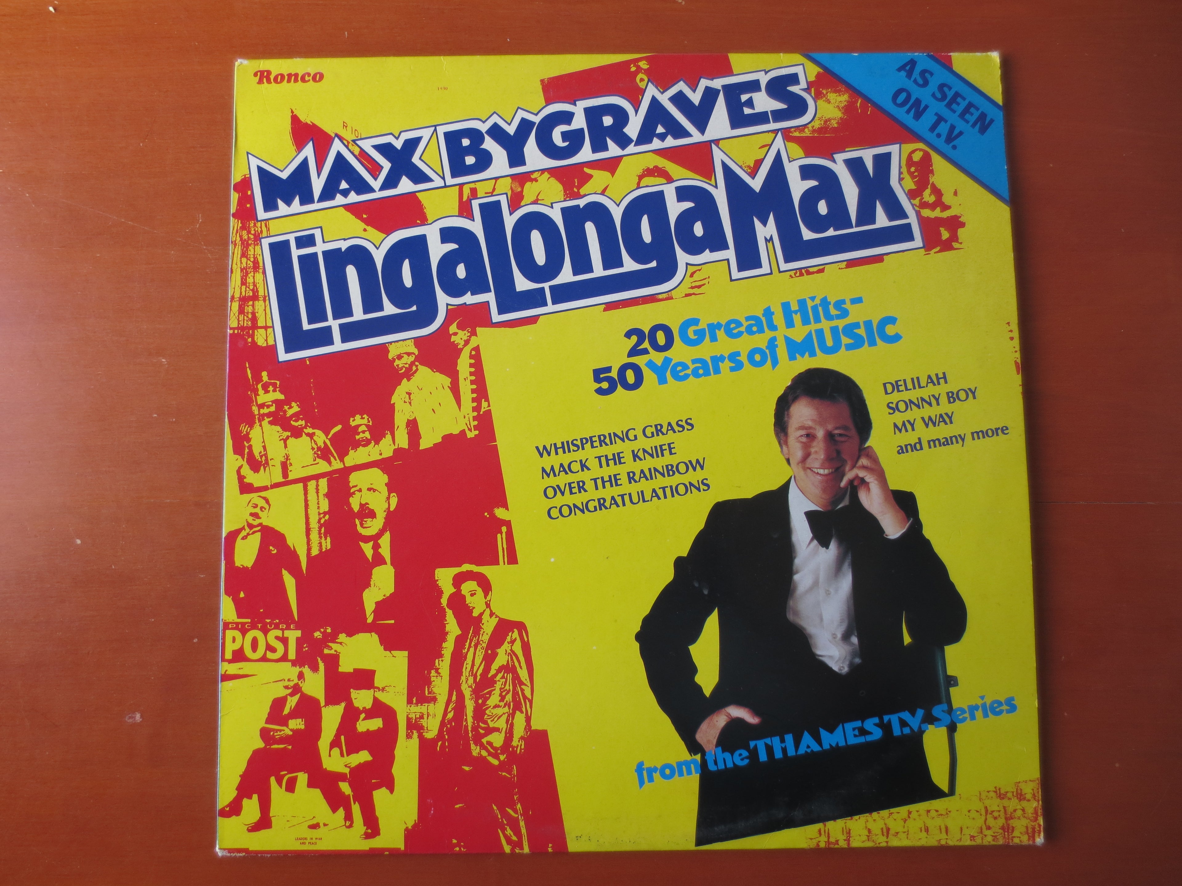 Max Bygraves – Lingalongamax (1977) Vinyl LP