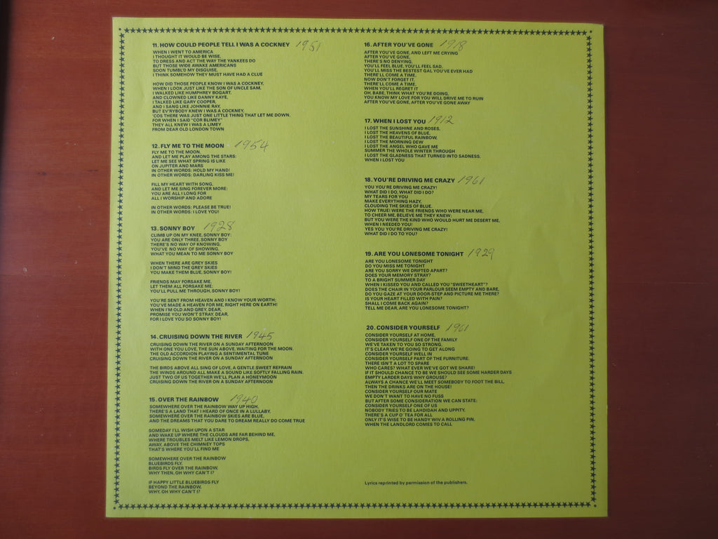 Max Bygraves – Lingalongamax (1977) Vinyl LP