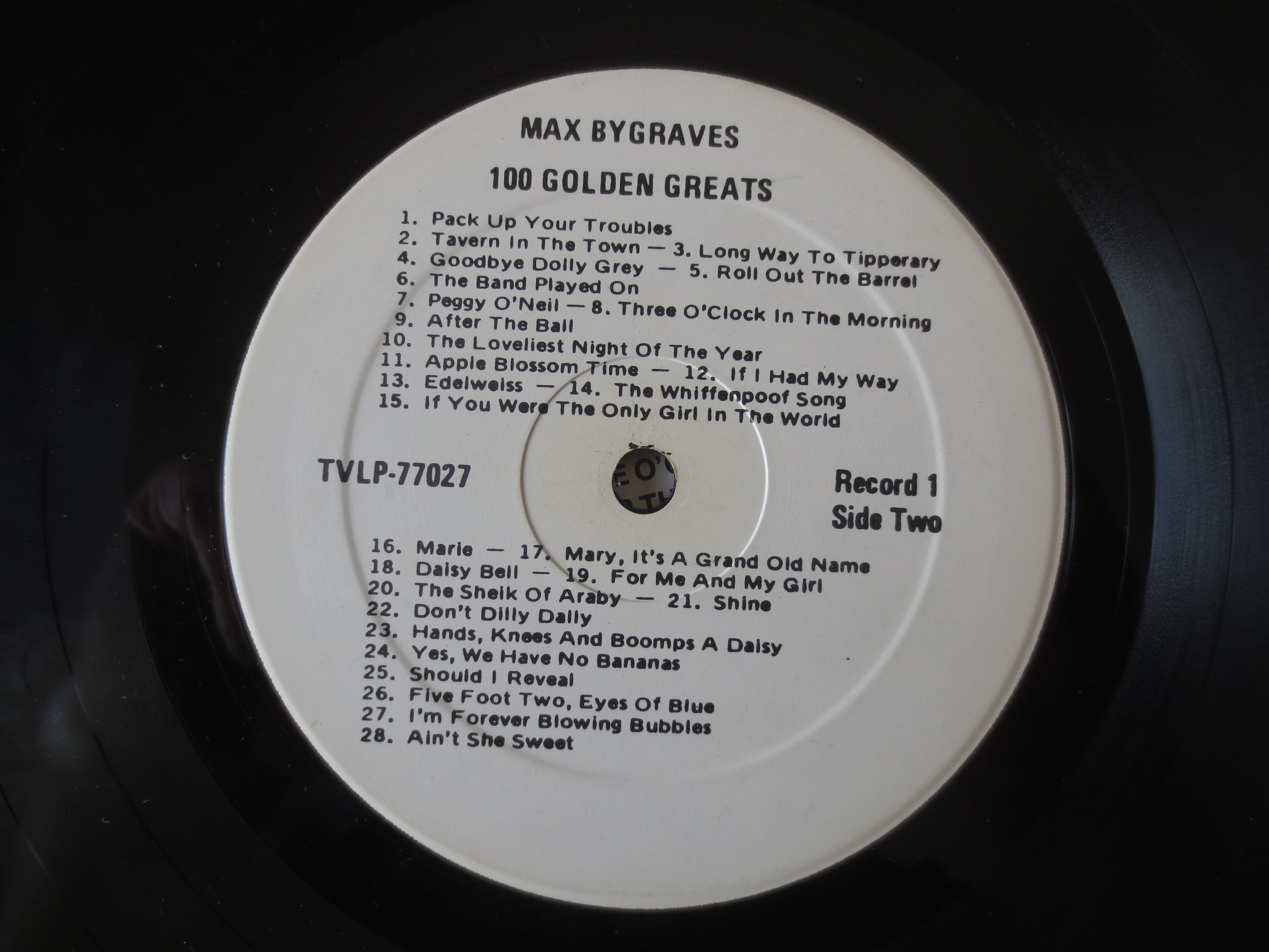 Max Bygraves – 100 Golden Greats (1977) Vinyl LP