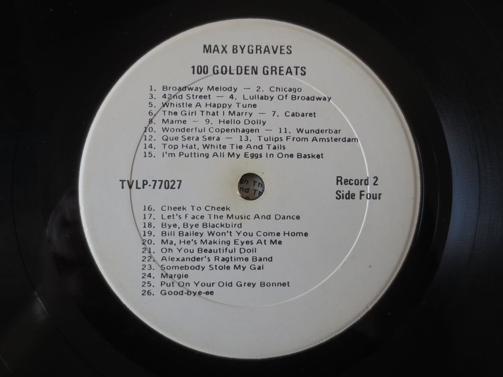 Max Bygraves – 100 Golden Greats (1977) Vinyl LP