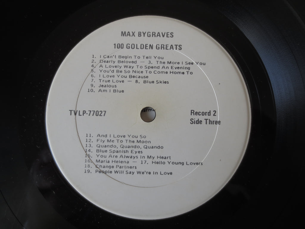 Max Bygraves – 100 Golden Greats (1977) Vinyl LP