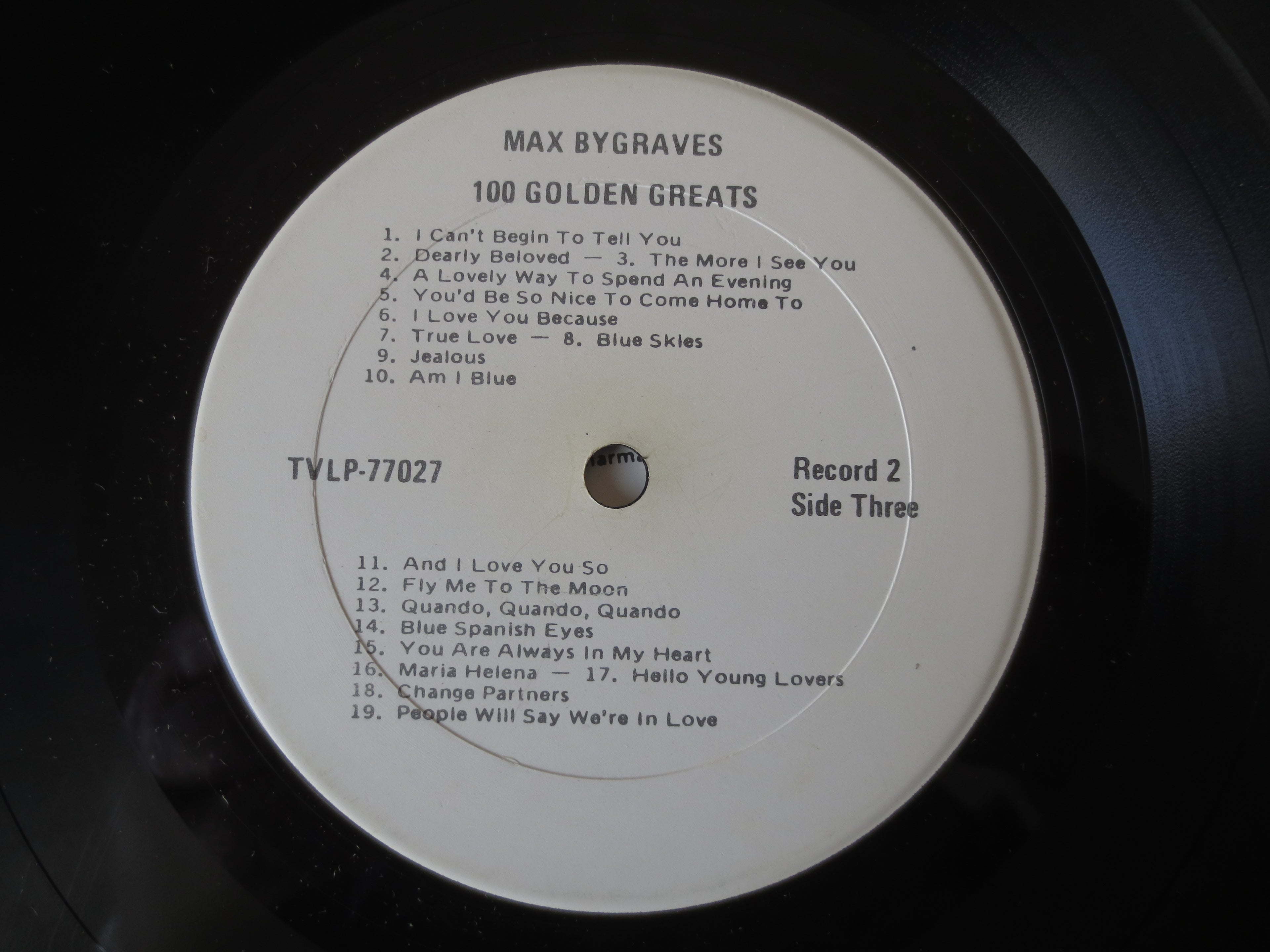 Max Bygraves – 100 Golden Greats (1977) Vinyl LP