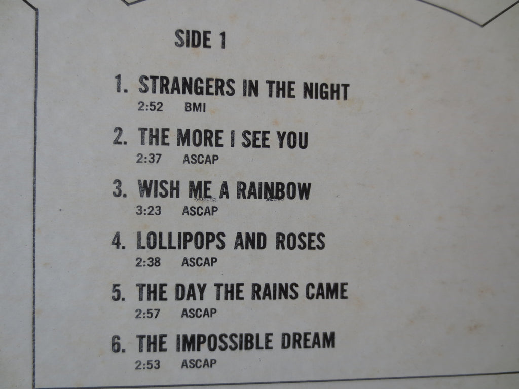Günter Kallmann Chorus – Wish Me a Rainbow (1966) Vinyl LP