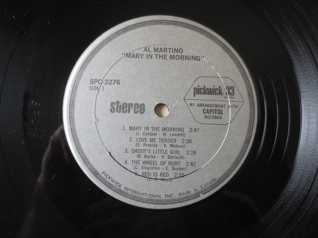 Al Martino – Mary in the Morning (1971) Vinyl LP