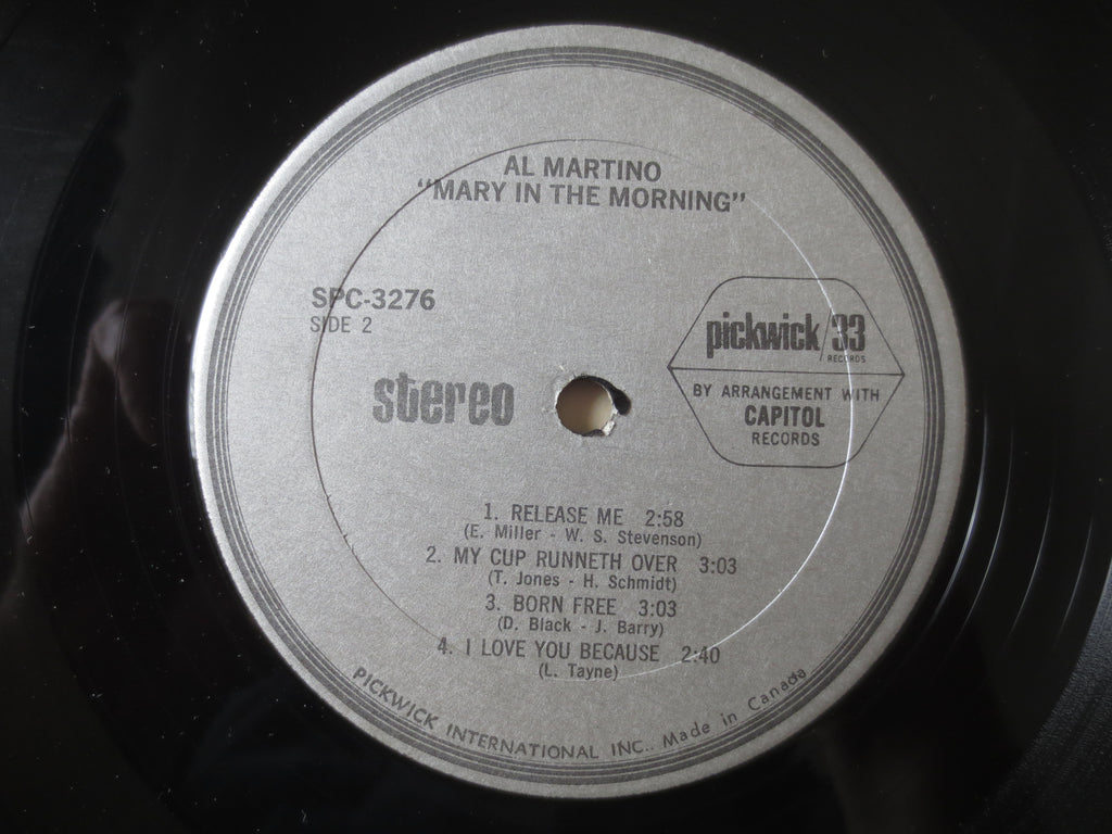 Al Martino – Mary in the Morning (1971) Vinyl LP