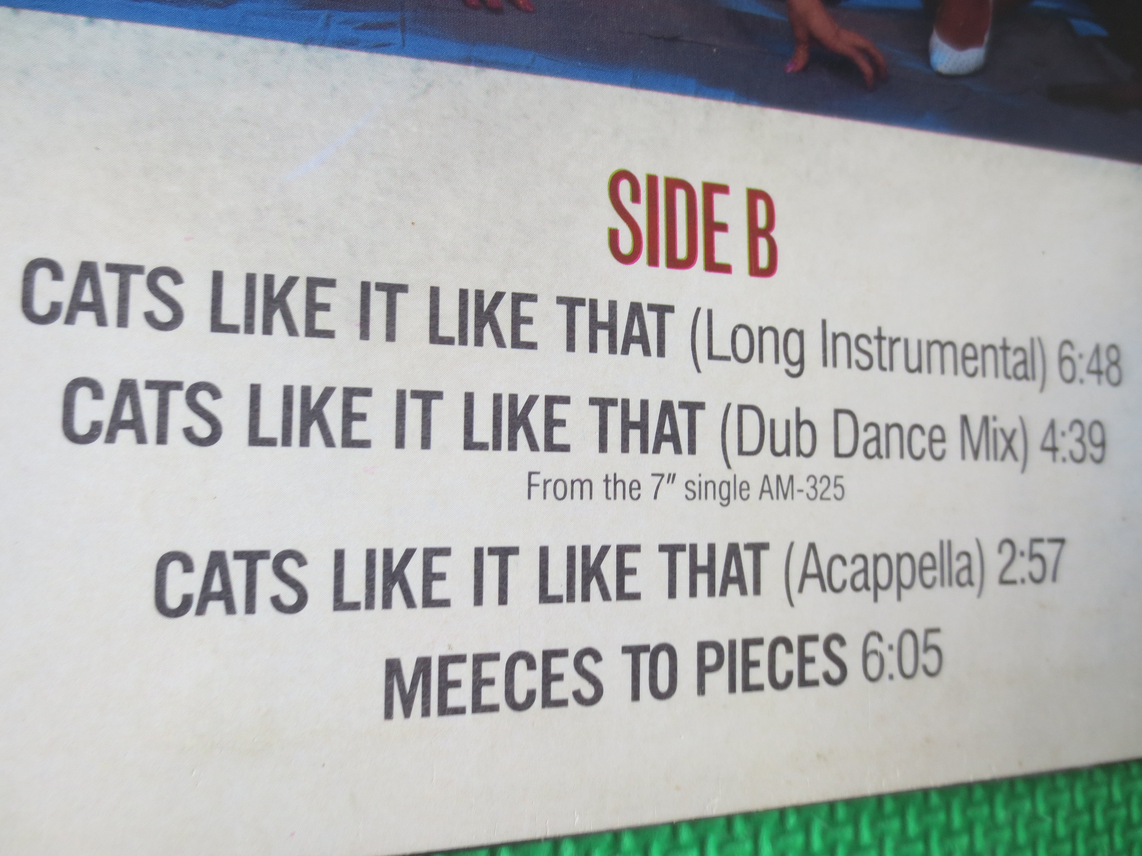 Mimswhims – Cats Like It Like That, 1988 Vinyl EP