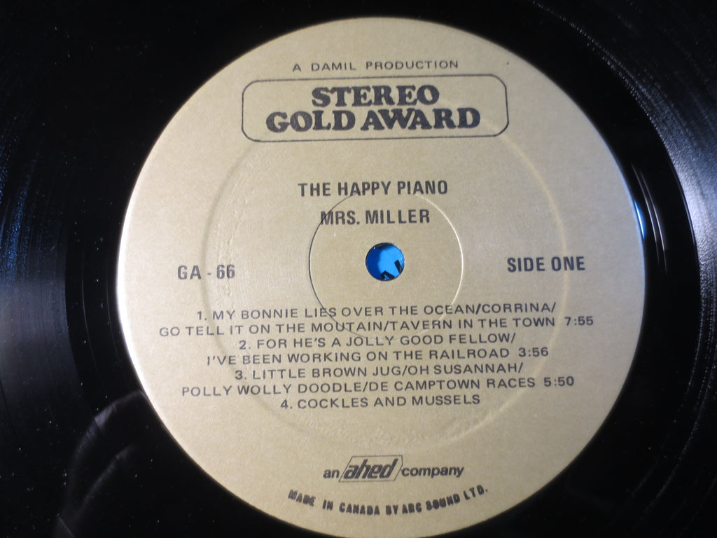 Mrs. Miller – The Happy Piano (1973) Vinyl LP