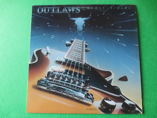 OUTLAWS Record, GHOST RIDERS, Outlaws Album, Outlaws Vinyl, Outlaws Lp, Vinyl, Country Vinyl, Vintage Vinyl, 1980 Records