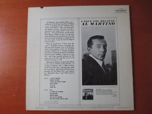 Al Martino – I Love You Because (1963) Vinyl LP