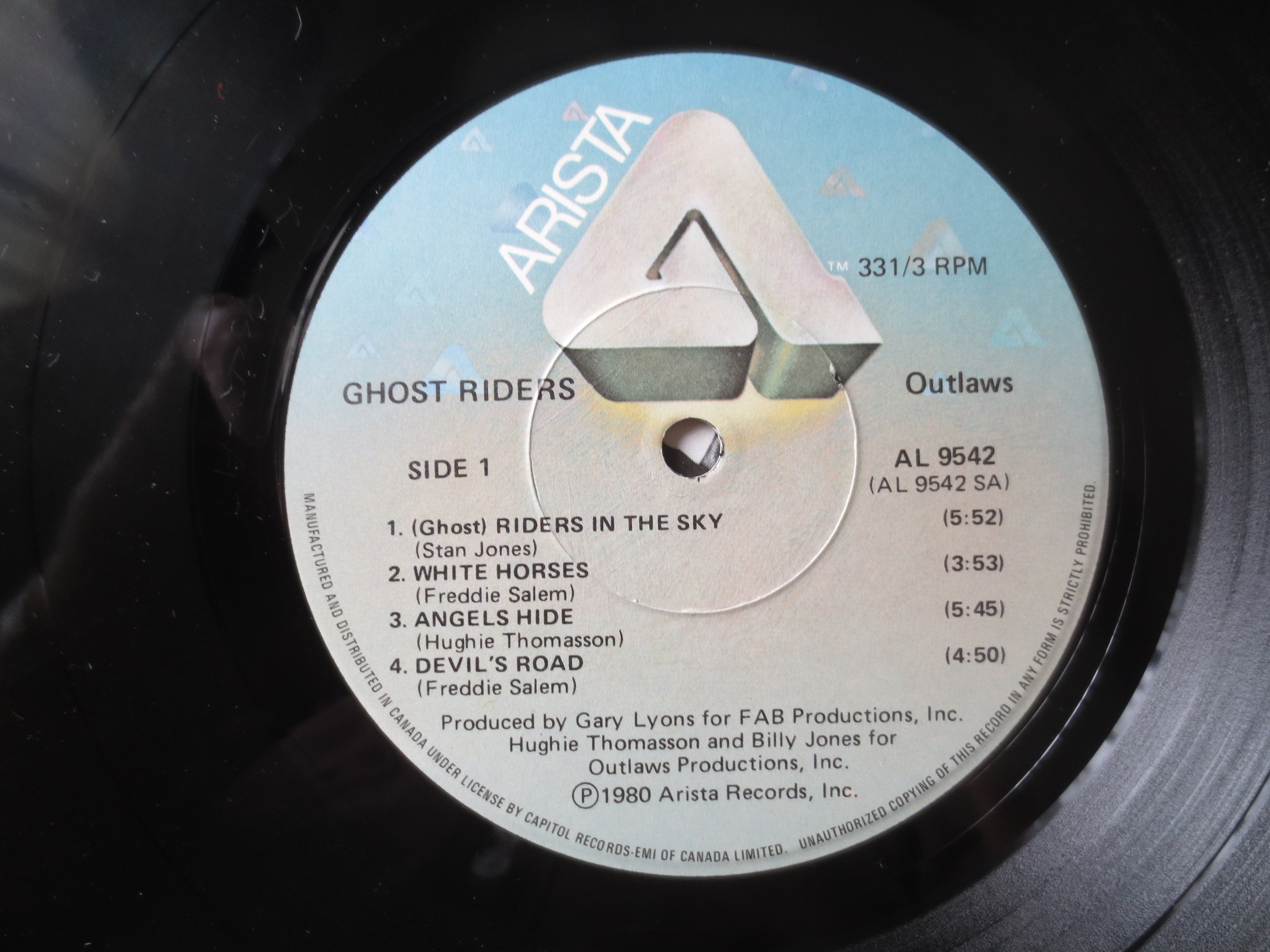 The Outlaws – Ghost Riders (1980) Vinyl LP