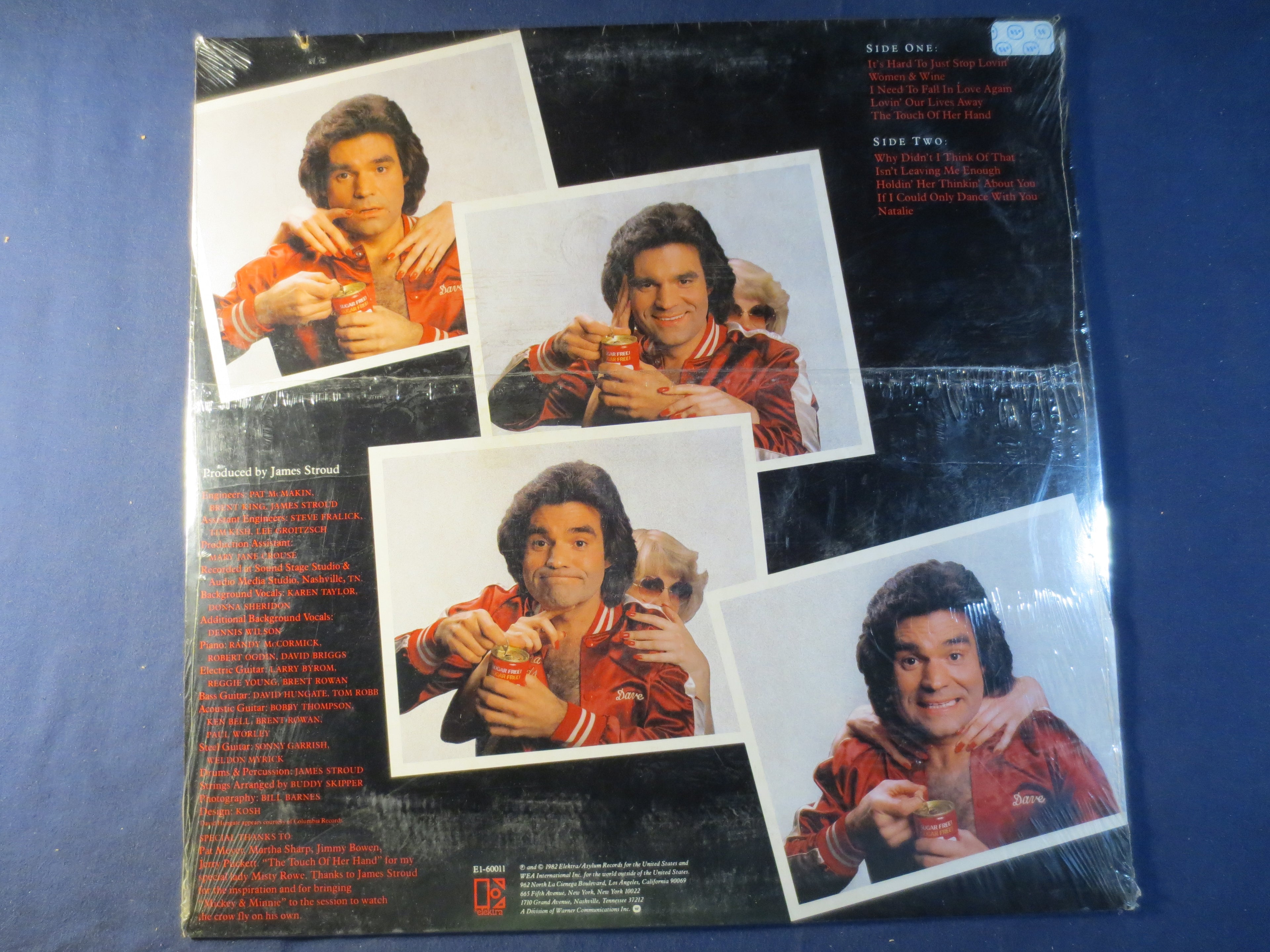 Dave Rowland – Sugar Free (1982) Vinyl LP — Factory Sealed