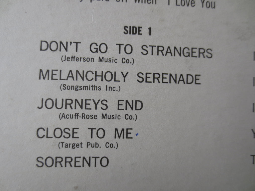 Al Martino – Don't Go to Strangers (1966) Vinyl LP