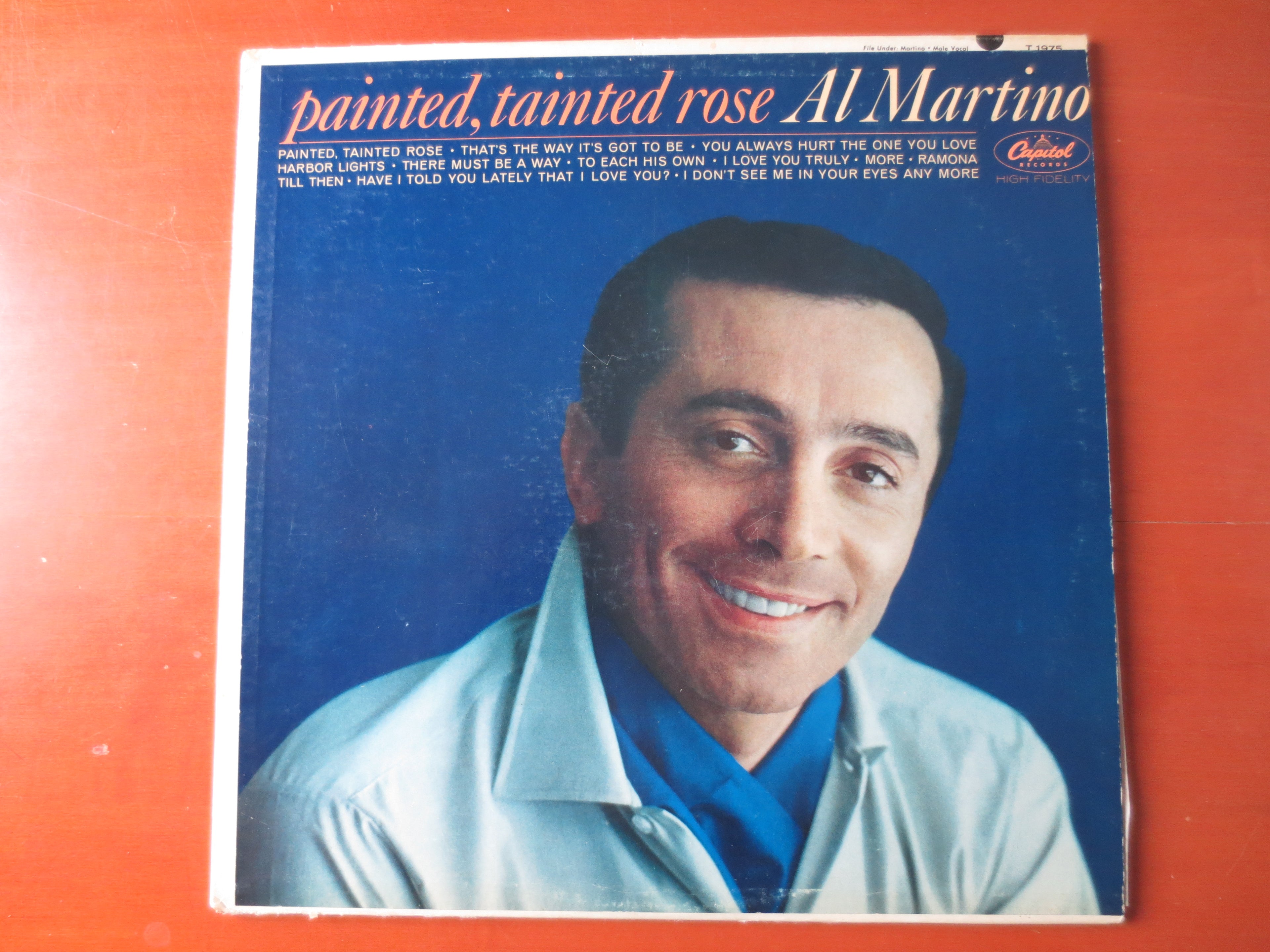 Al Martino – Painted, Tainted Rose (1963) Vinyl LP