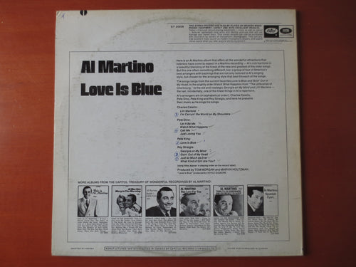 Al Martino – Love Is Blue (1968) Vinyl LP