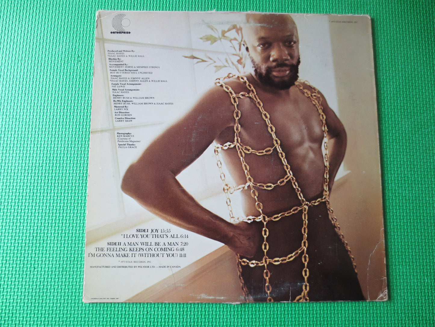 ISAAC HAYES, JOY, Isaac Hayes Records, Vintage Vinyl, Record Vinyl, Record, Vinyl Record, Vinyl, Pop Records, 1973 Records